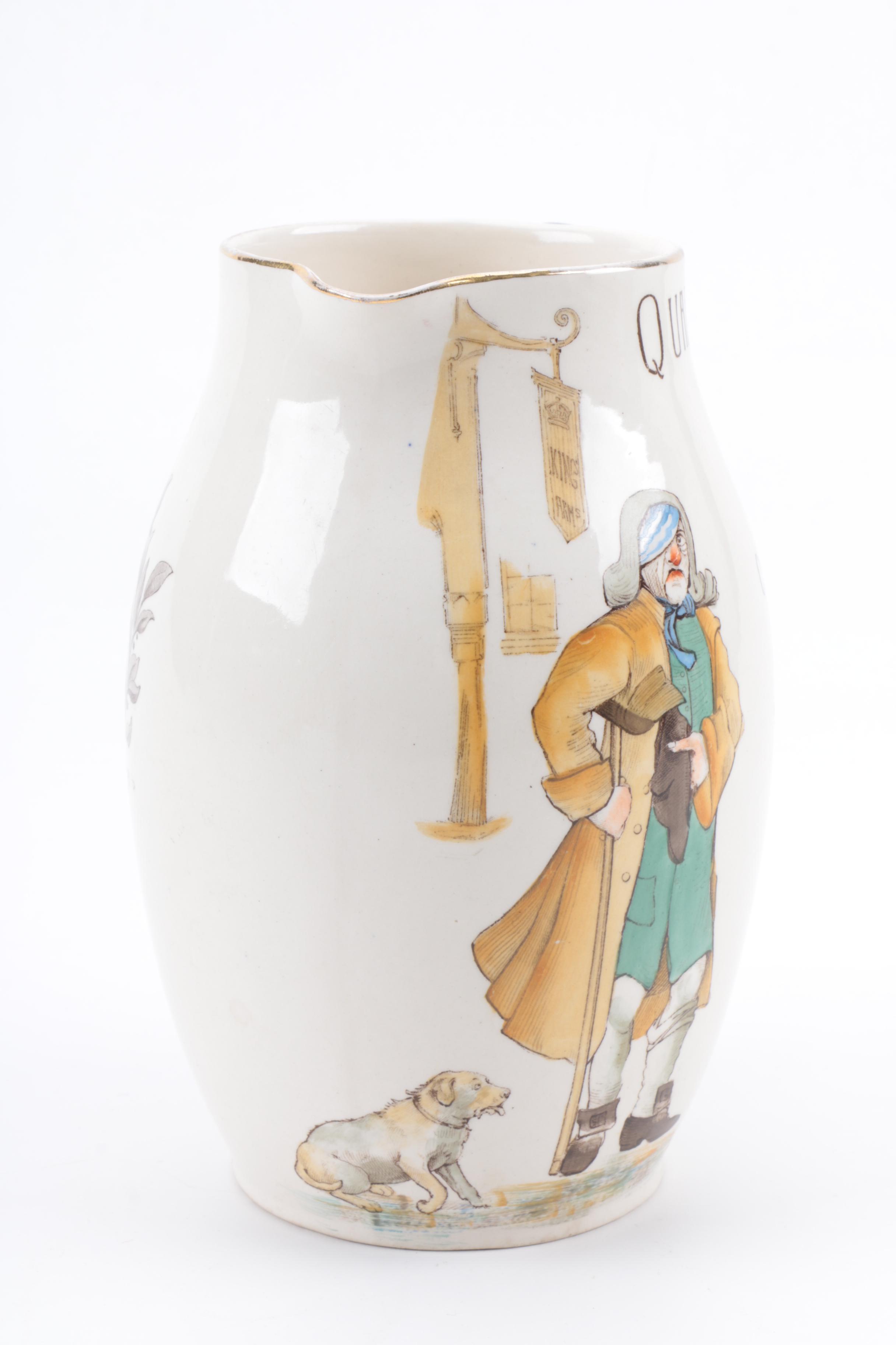 Vintage Royal Doulton Porcelain Proverb Pitcher
