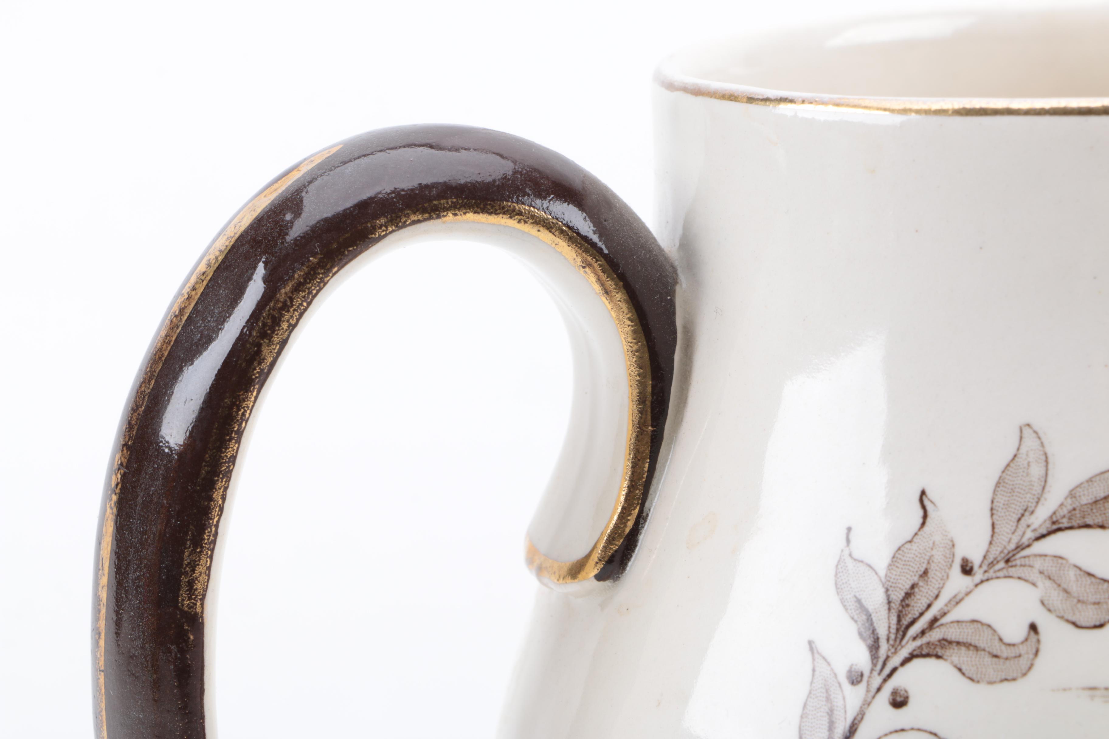 Vintage Royal Doulton Porcelain Proverb Pitcher