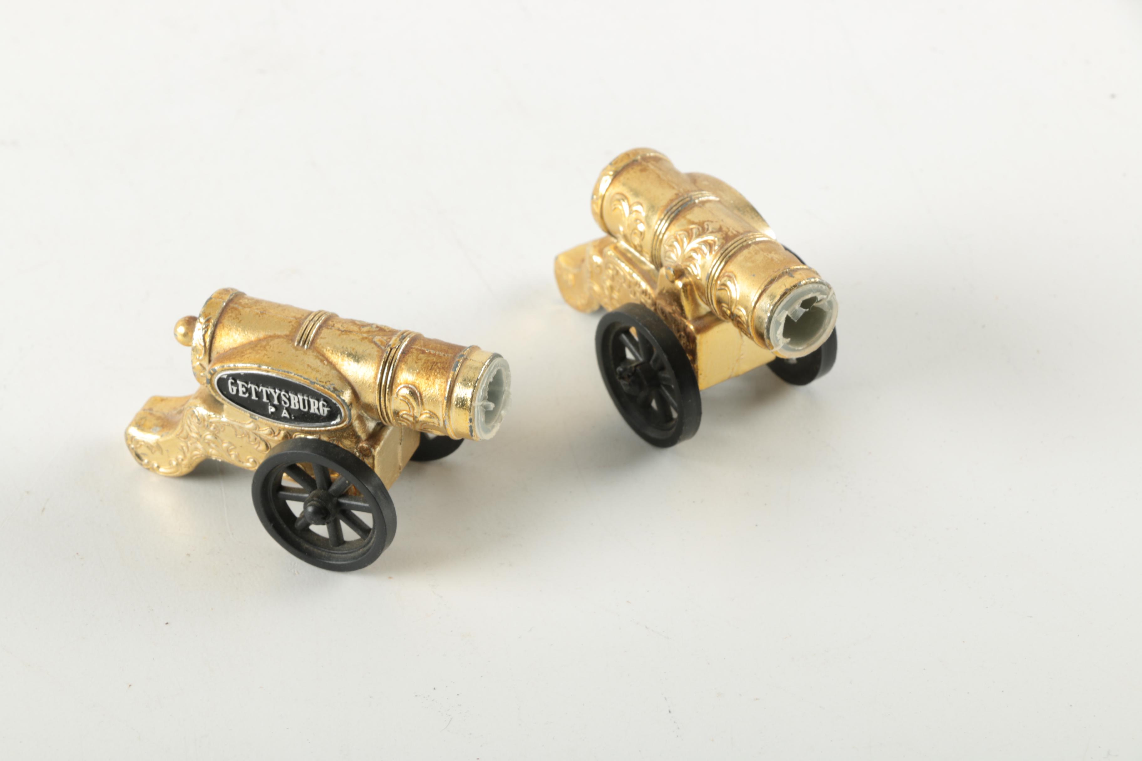 Gettysburg Cannon Figurines