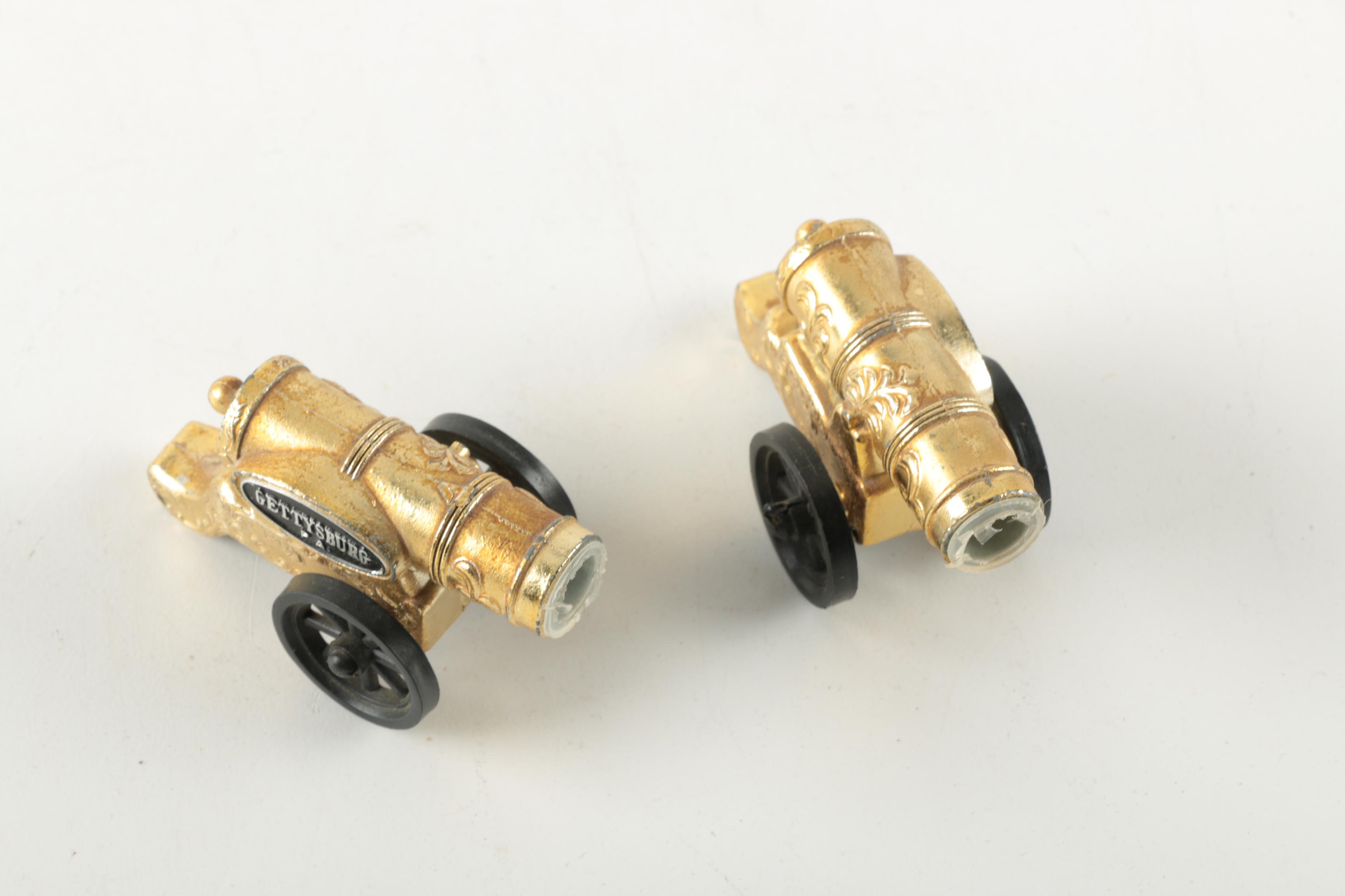 Gettysburg Cannon Figurines