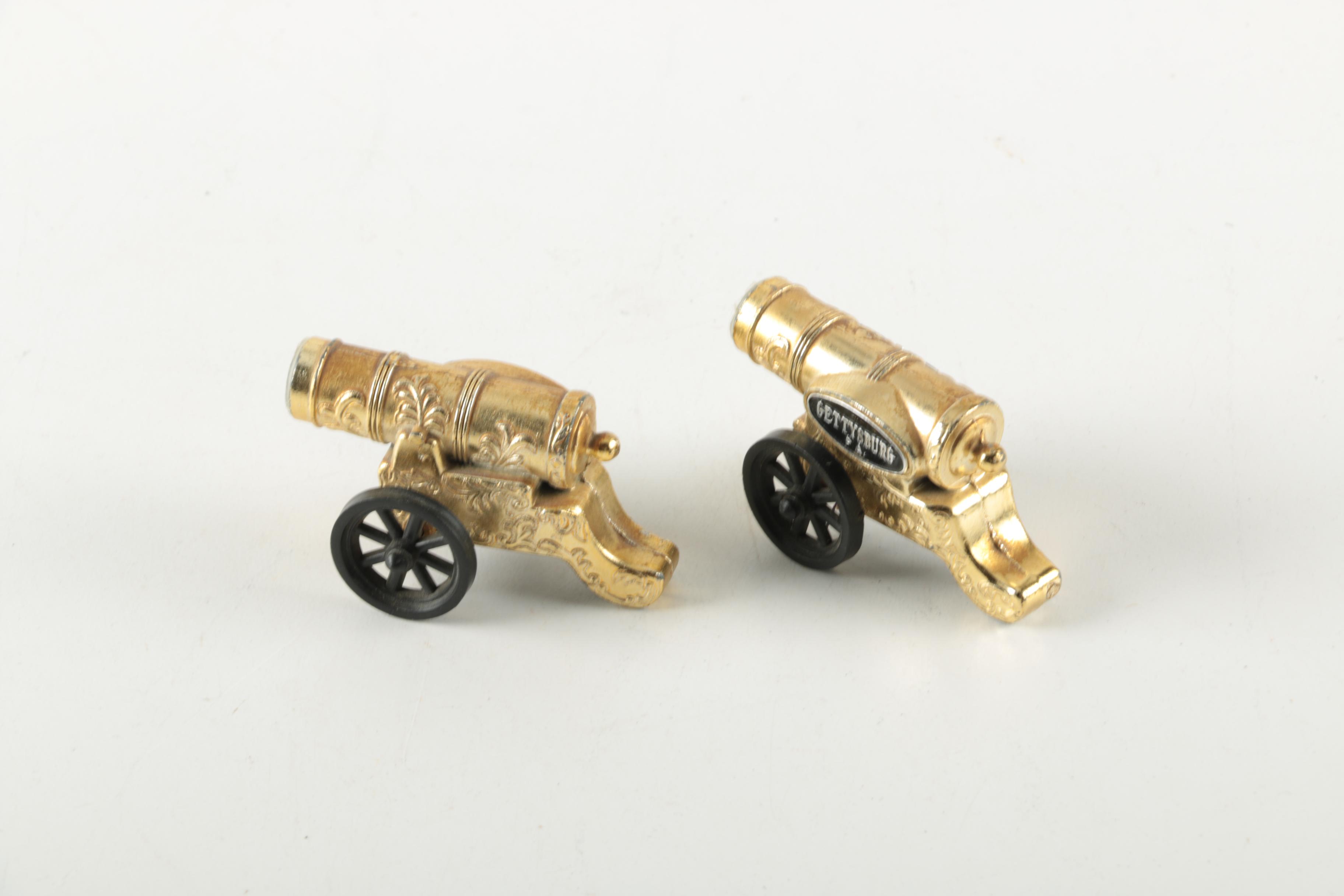Gettysburg Cannon Figurines