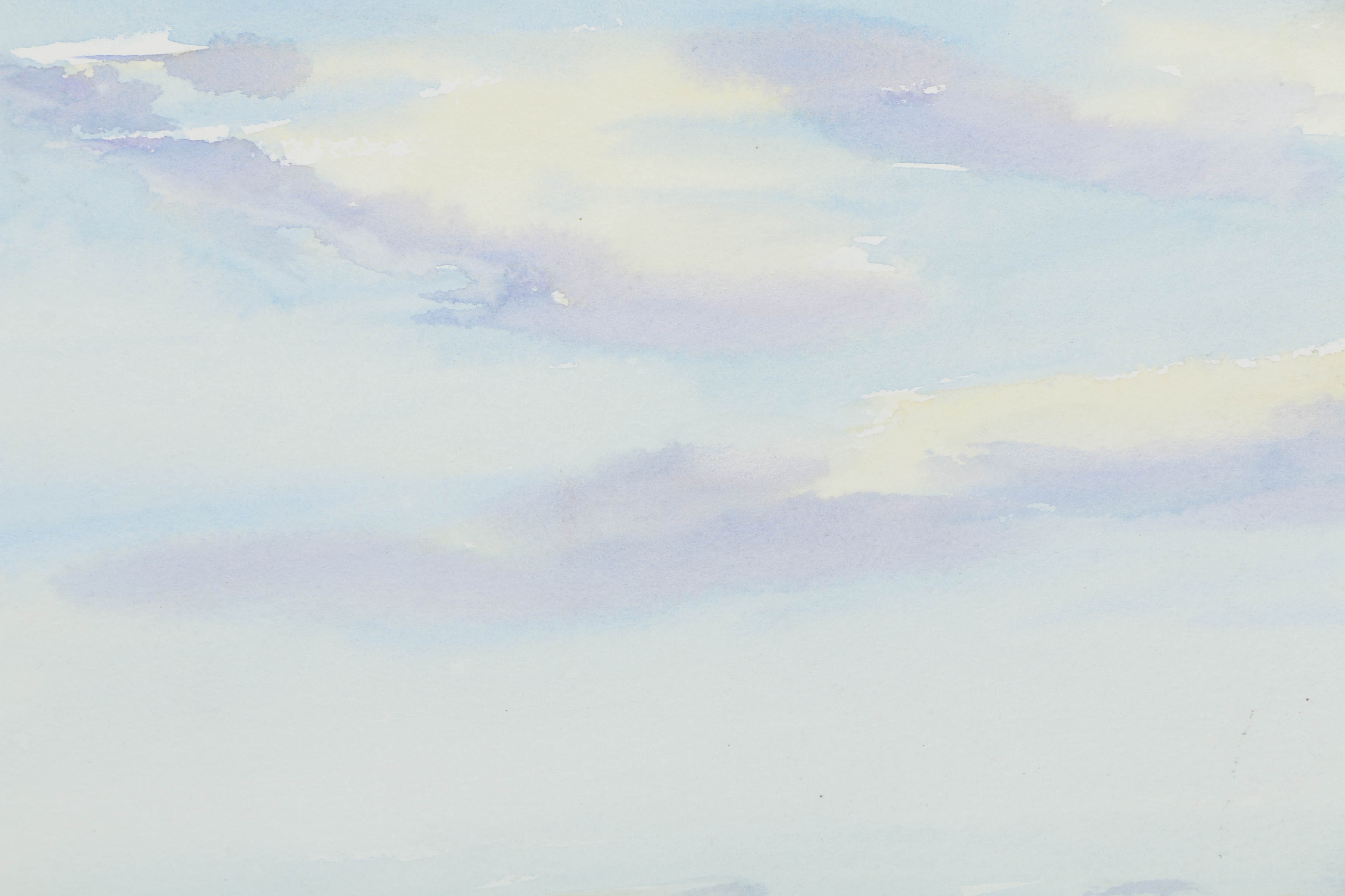 Collection of E. L. Frost Watercolor Paintings on Paper