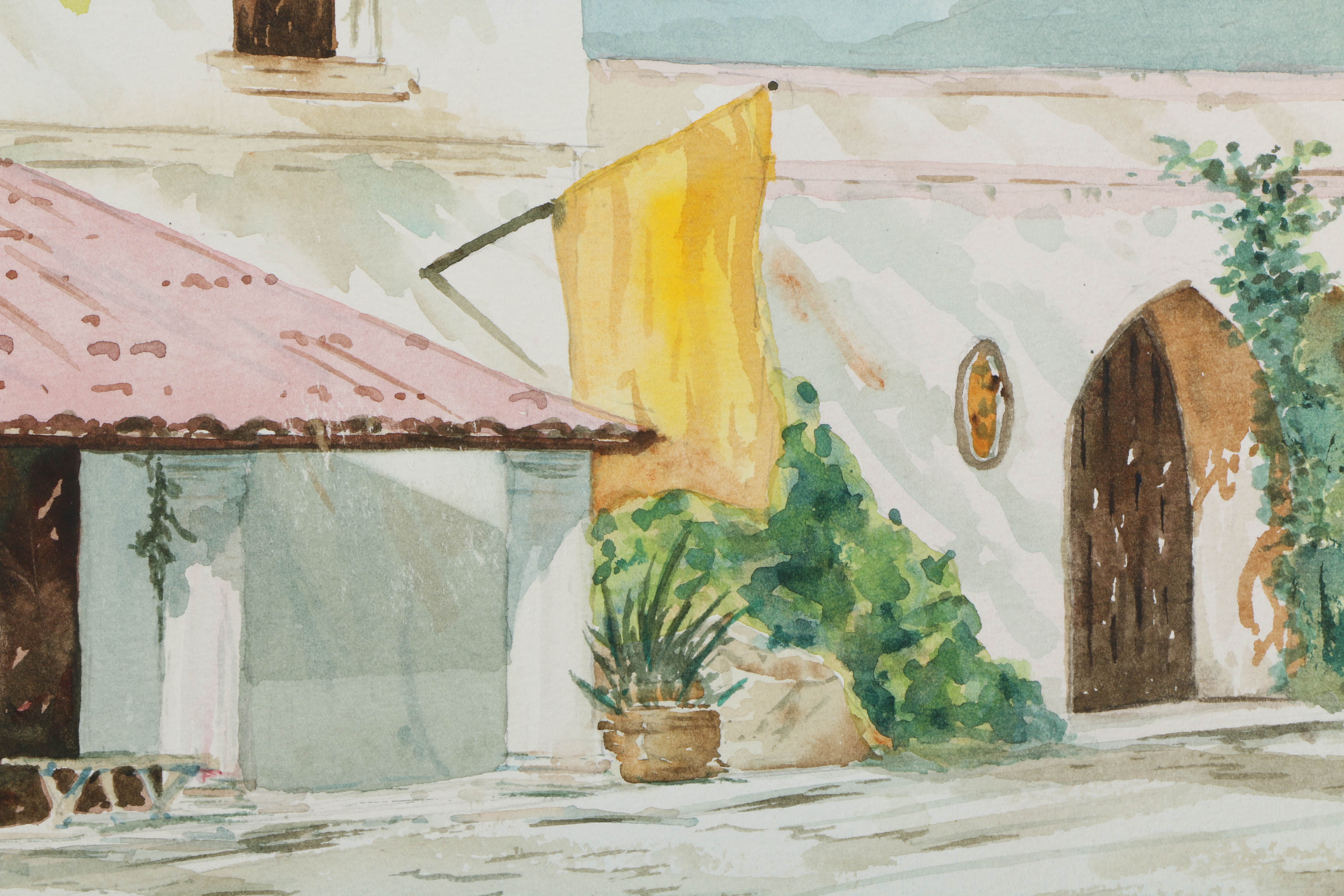 Collection of E. L. Frost Watercolor Paintings on Paper