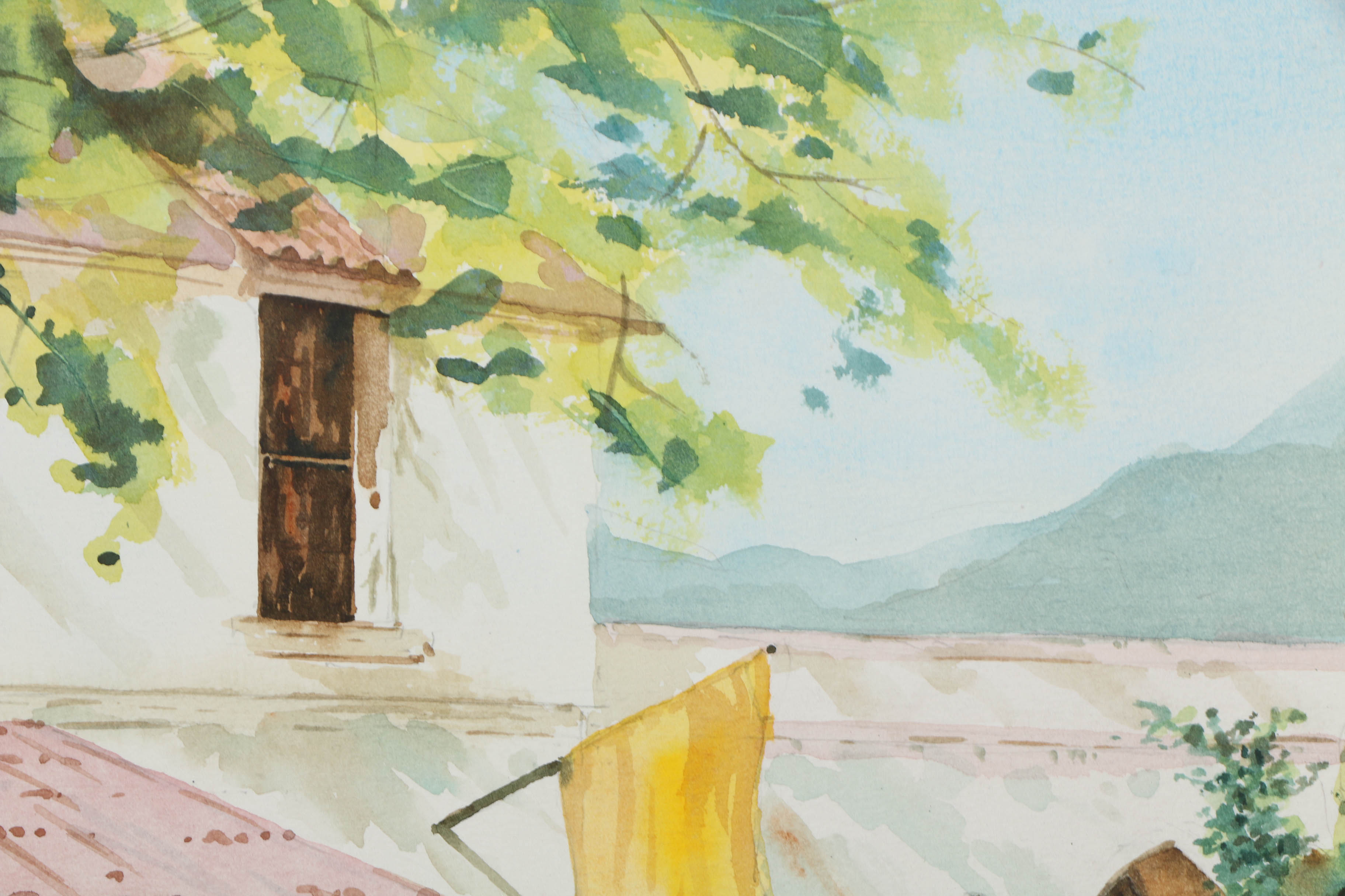 Collection of E. L. Frost Watercolor Paintings on Paper