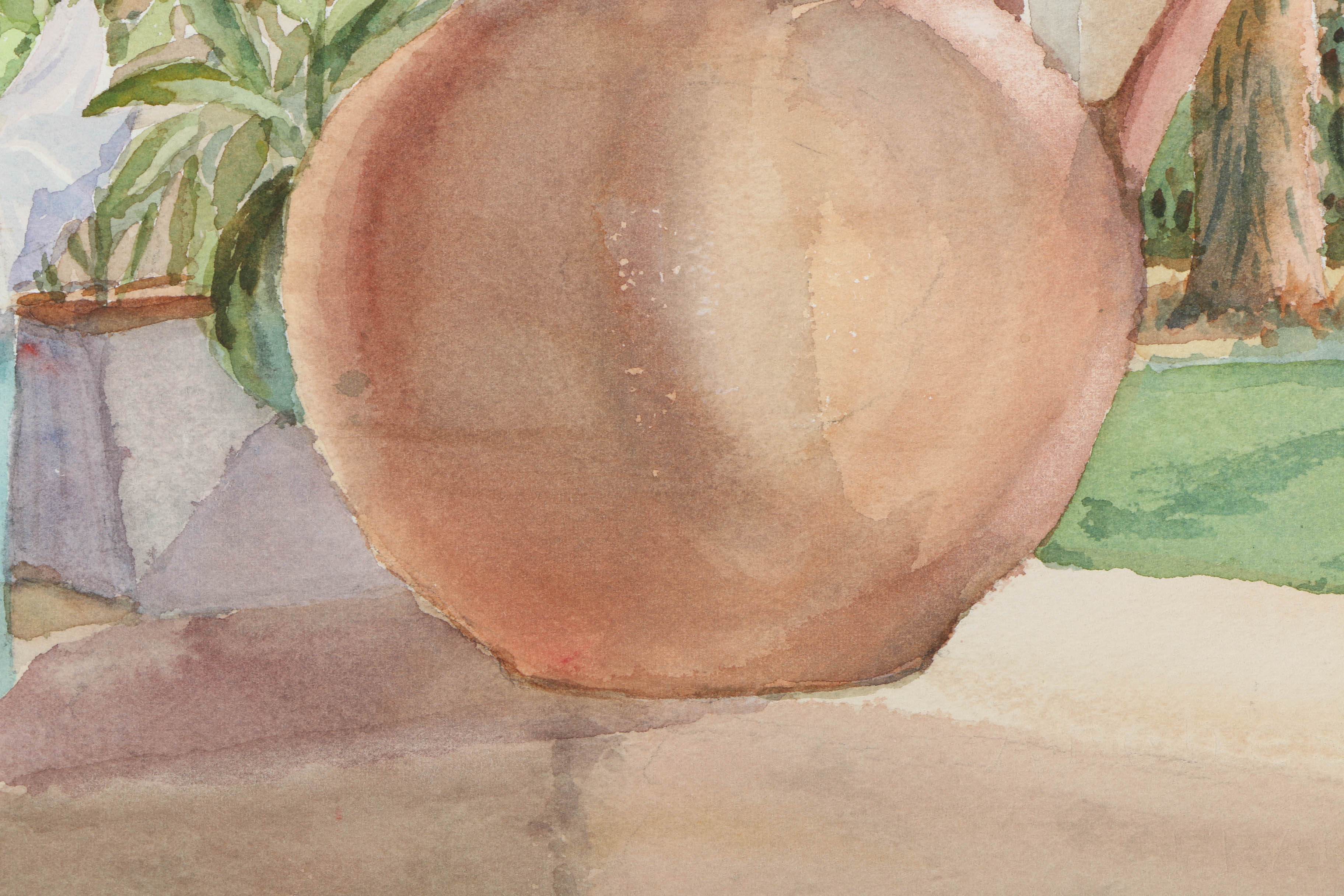 Collection of E. L. Frost Watercolor Paintings on Paper