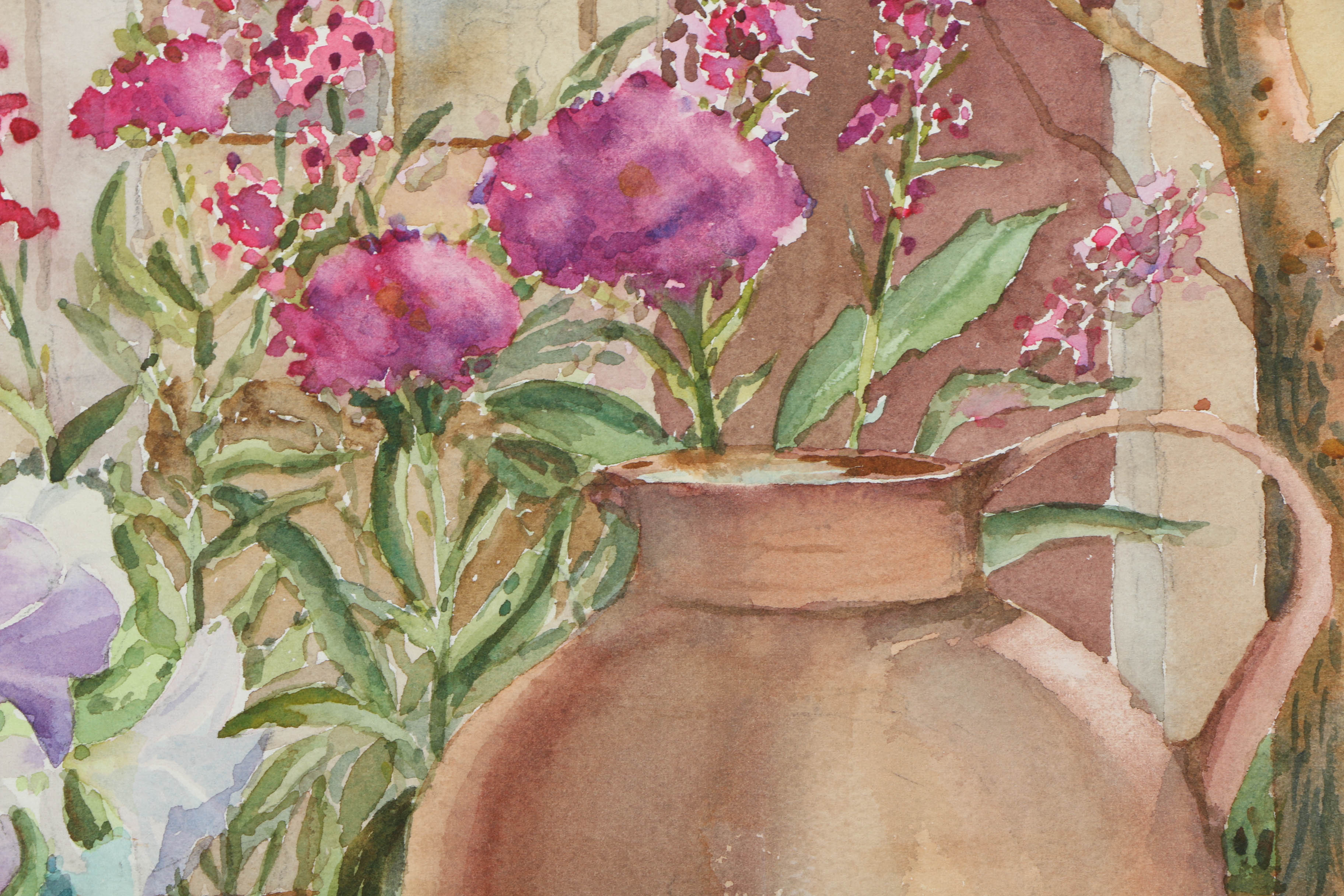 Collection of E. L. Frost Watercolor Paintings on Paper