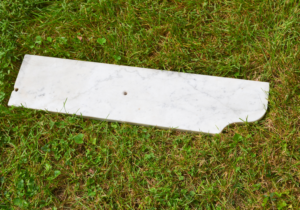 Marble Vanity Top with Porcelain Sink