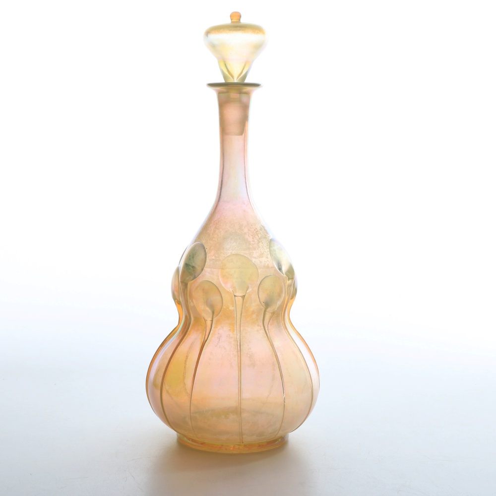 Tiffany Studios Favrile Glass Decanter