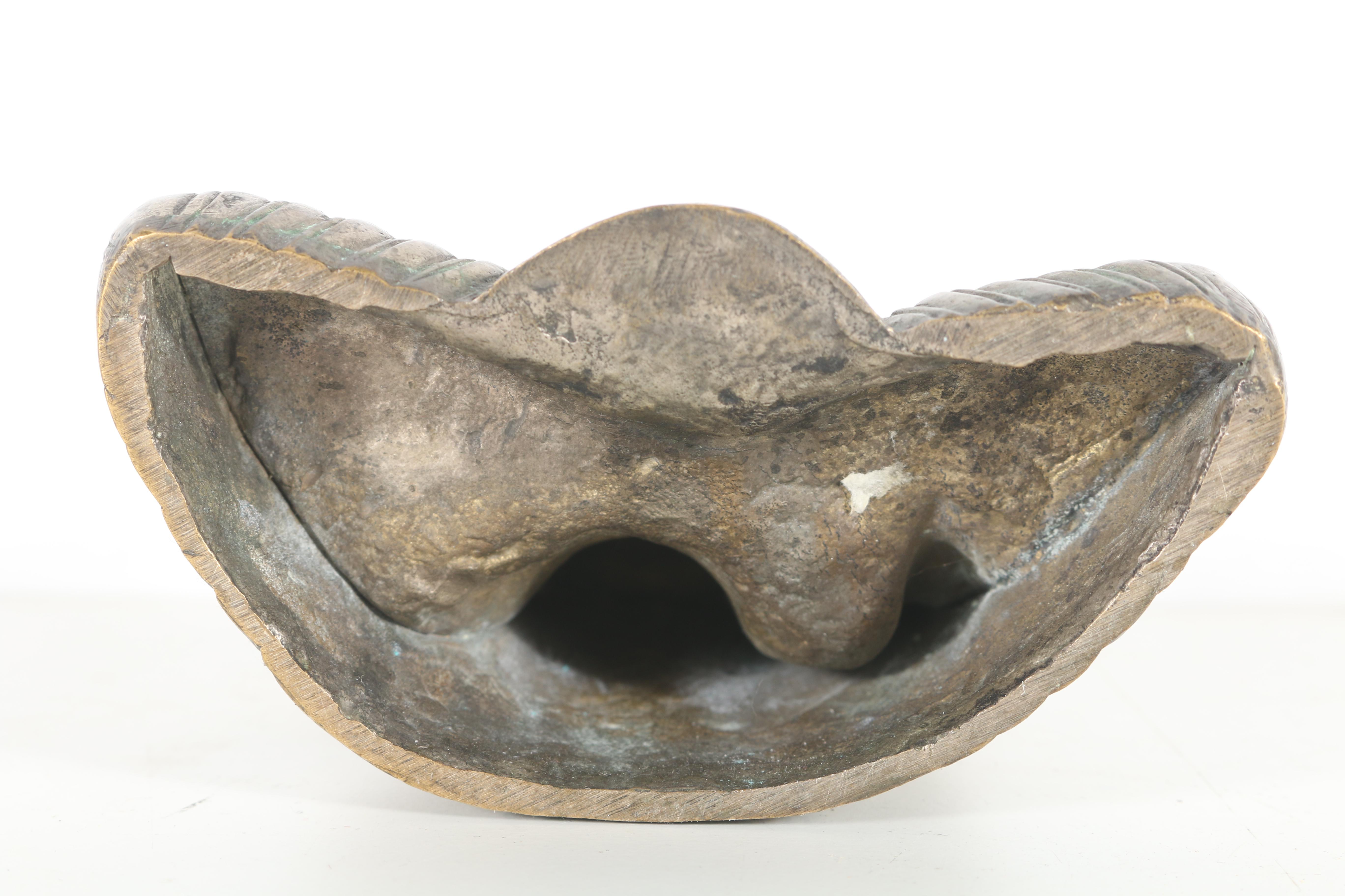 Tibetan Style Bronze-Tone Arhat Figurine