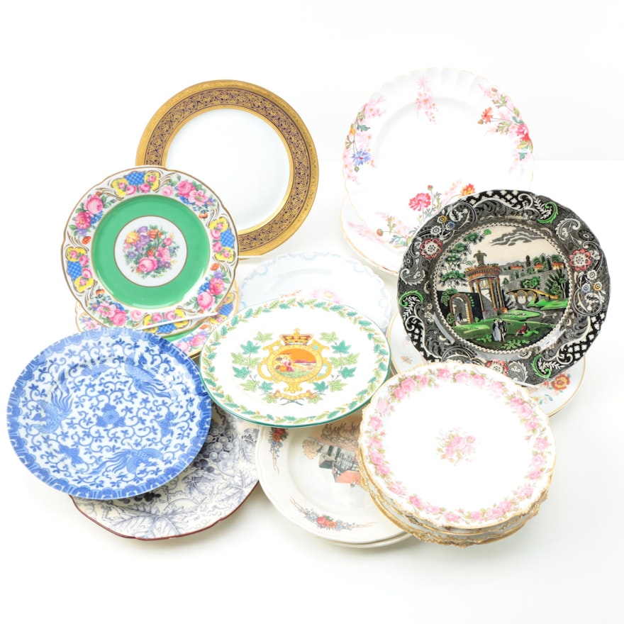 Assortment of Porcelain Tableware