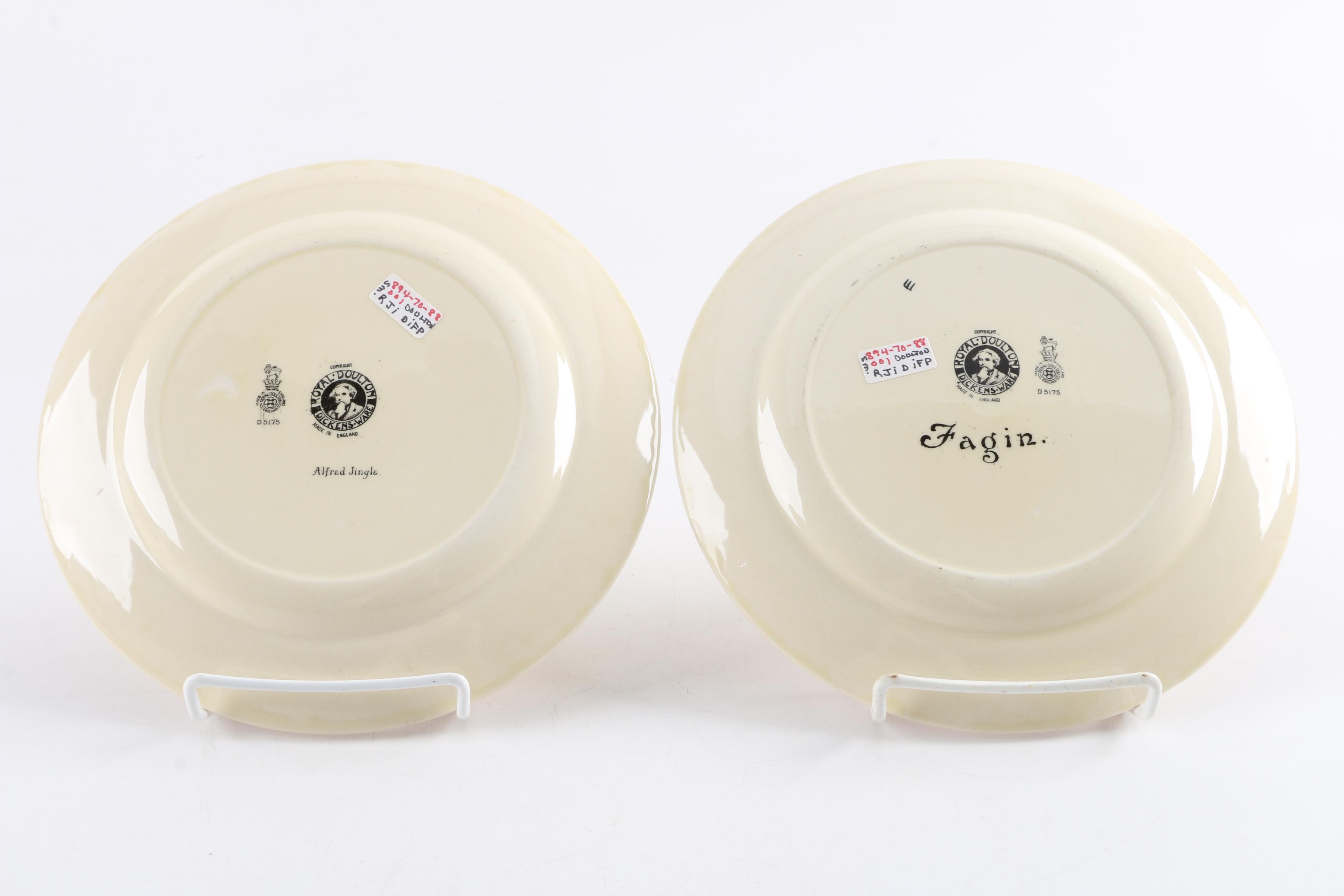 Royal Doulton " Dickens-Ware" Plates and Bowls