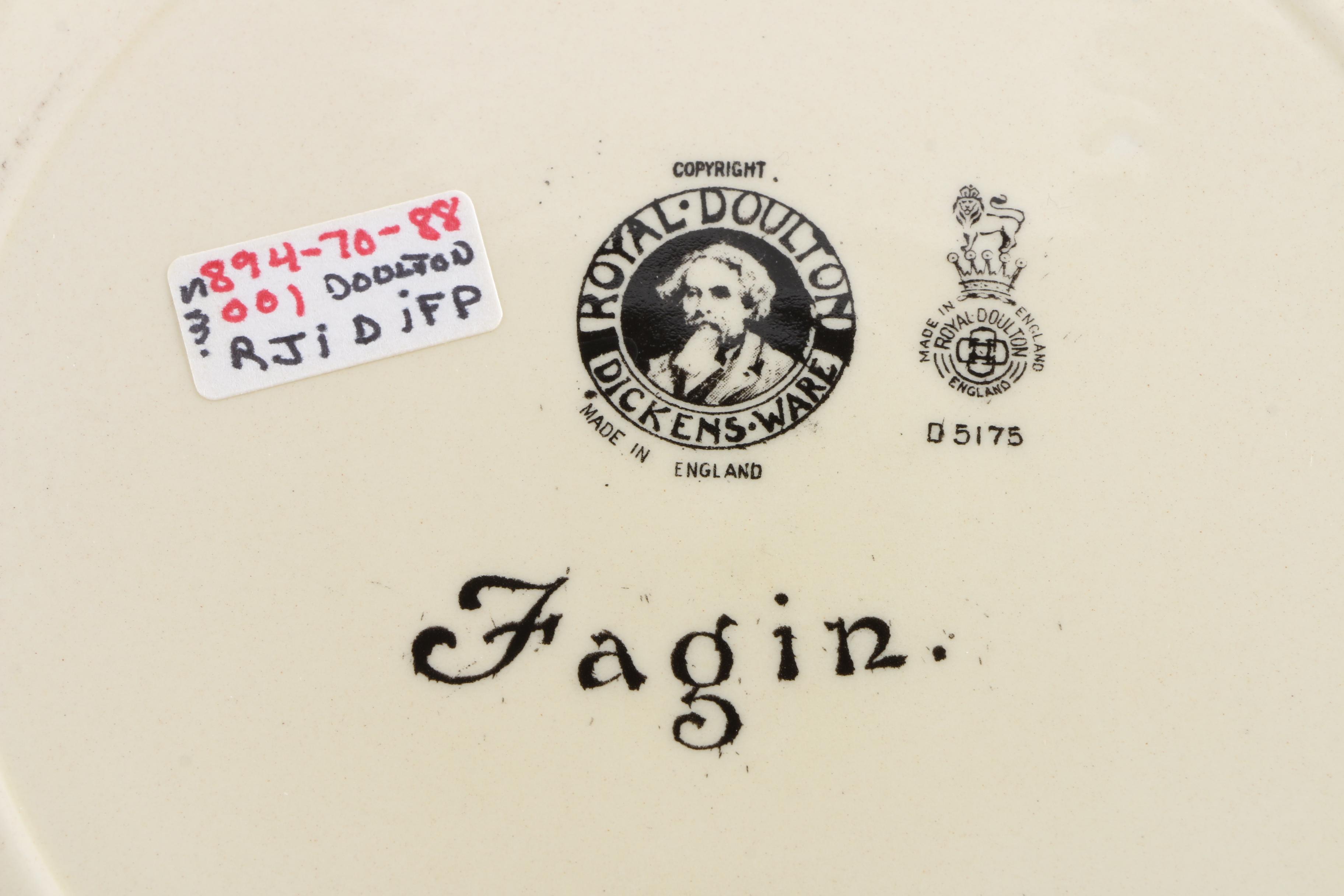 Royal Doulton " Dickens-Ware" Plates and Bowls