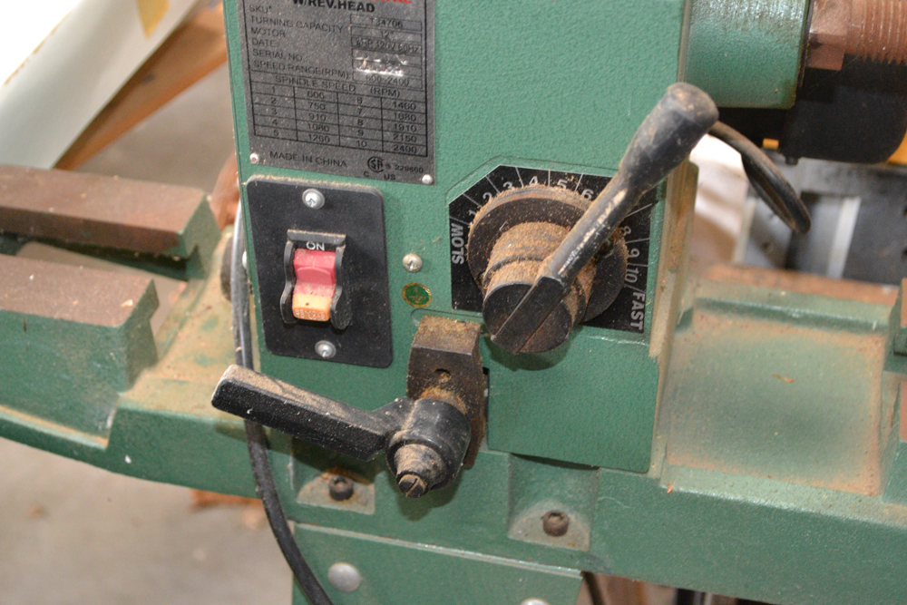 Central Machinery 12"X36" Wood Lathe