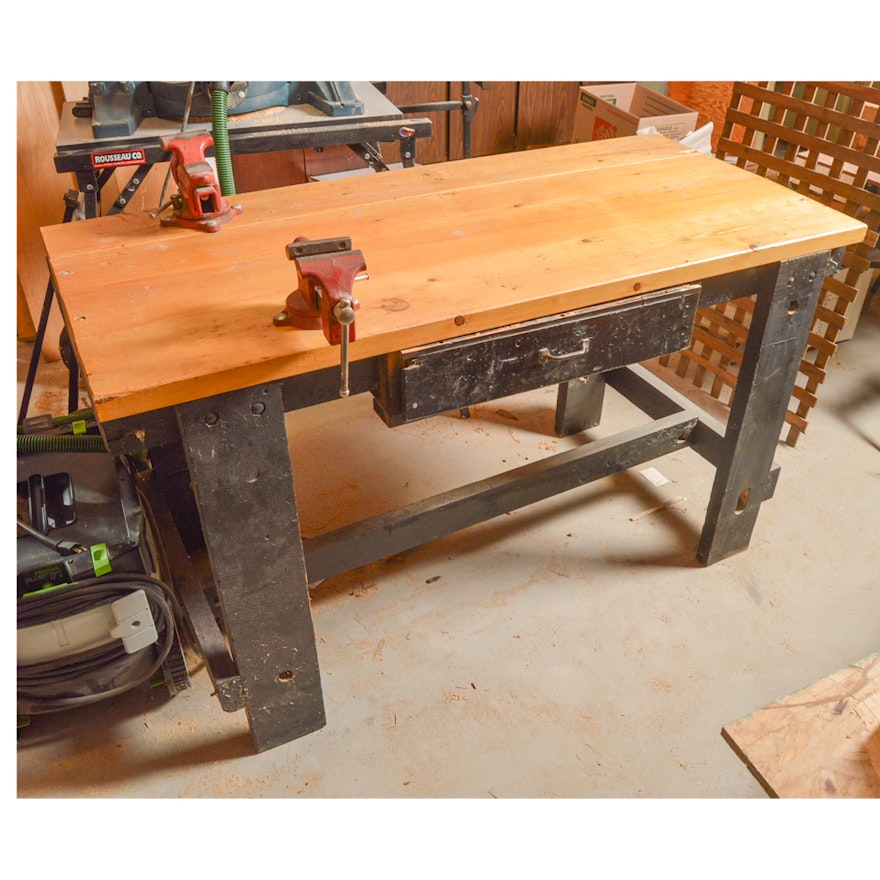 Wooden Workbench