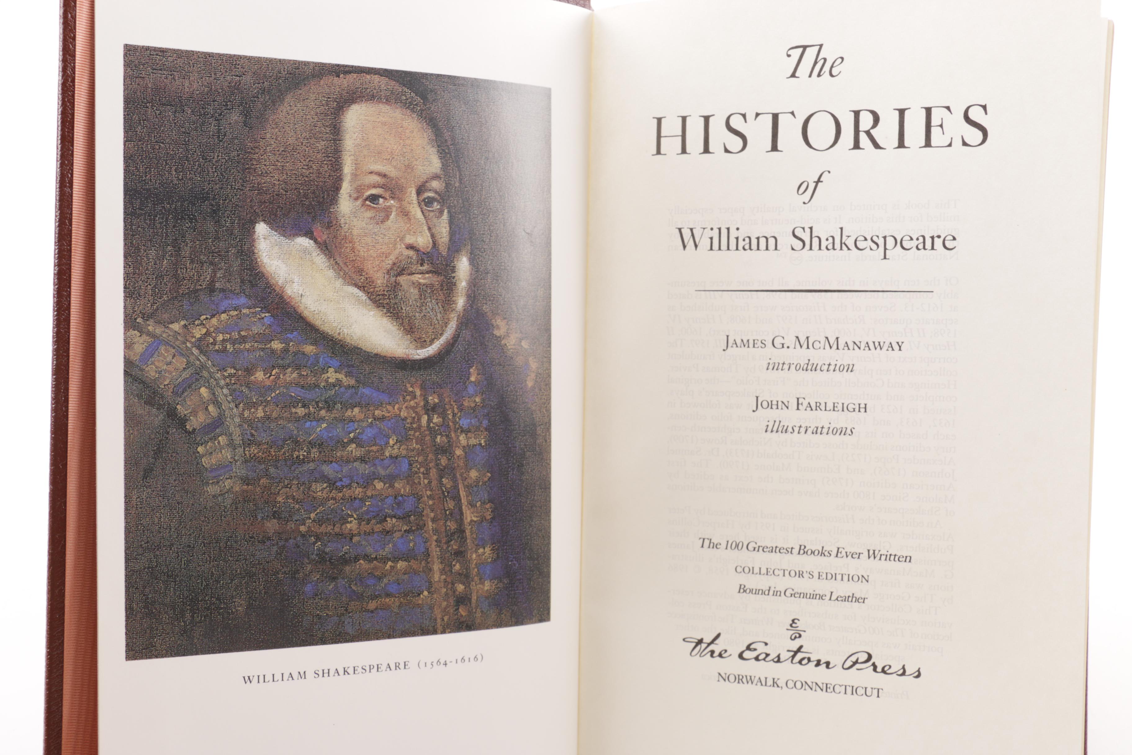 Easton Press Edition Novels from the "100 Greatest Books Ever Written" Series