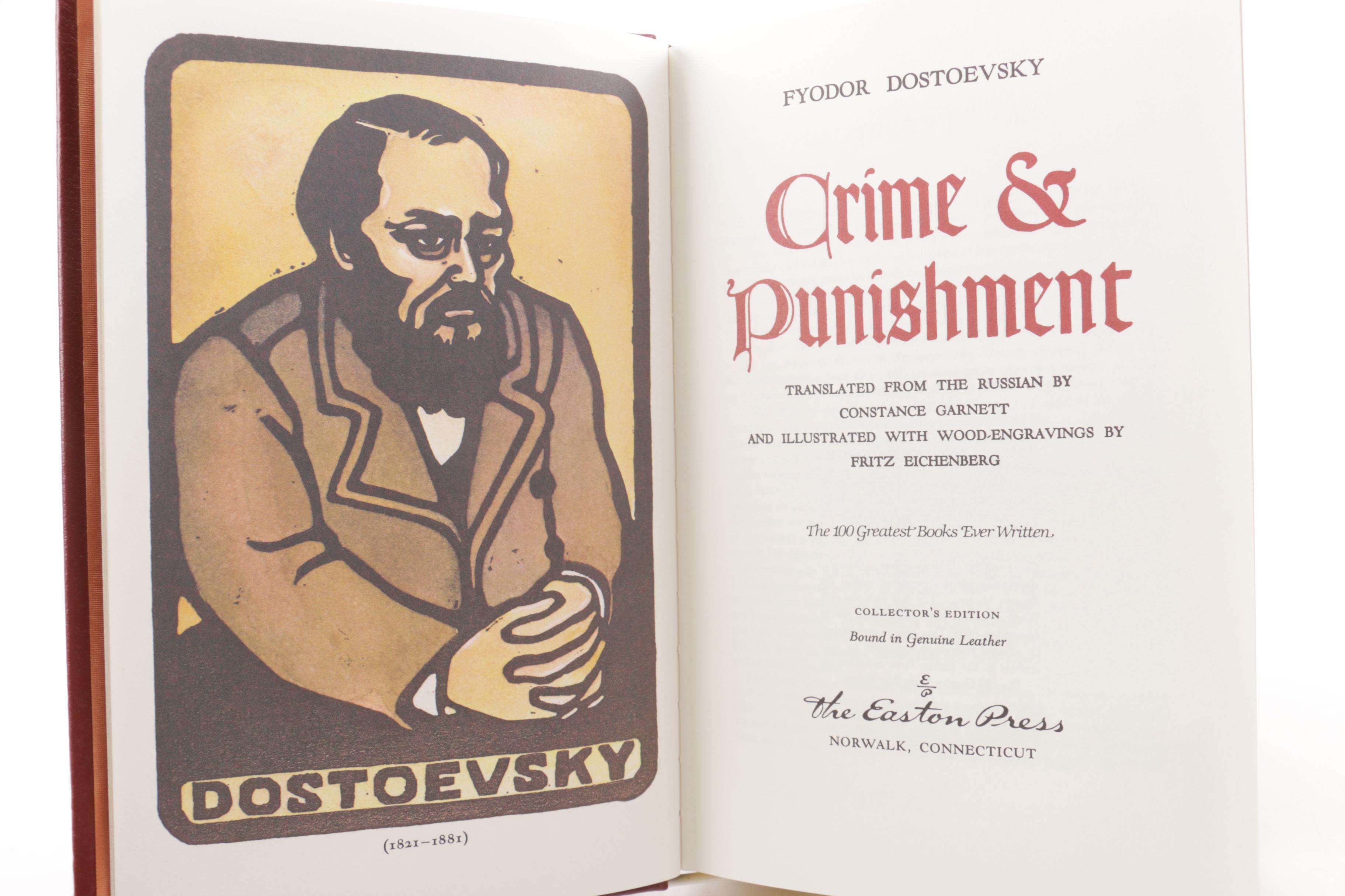 Easton Press Edition Novels from the "100 Greatest Books Ever Written" Series