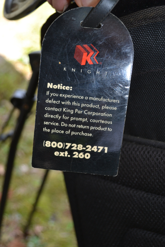 Knight Golf Bag with Assorted Clubs