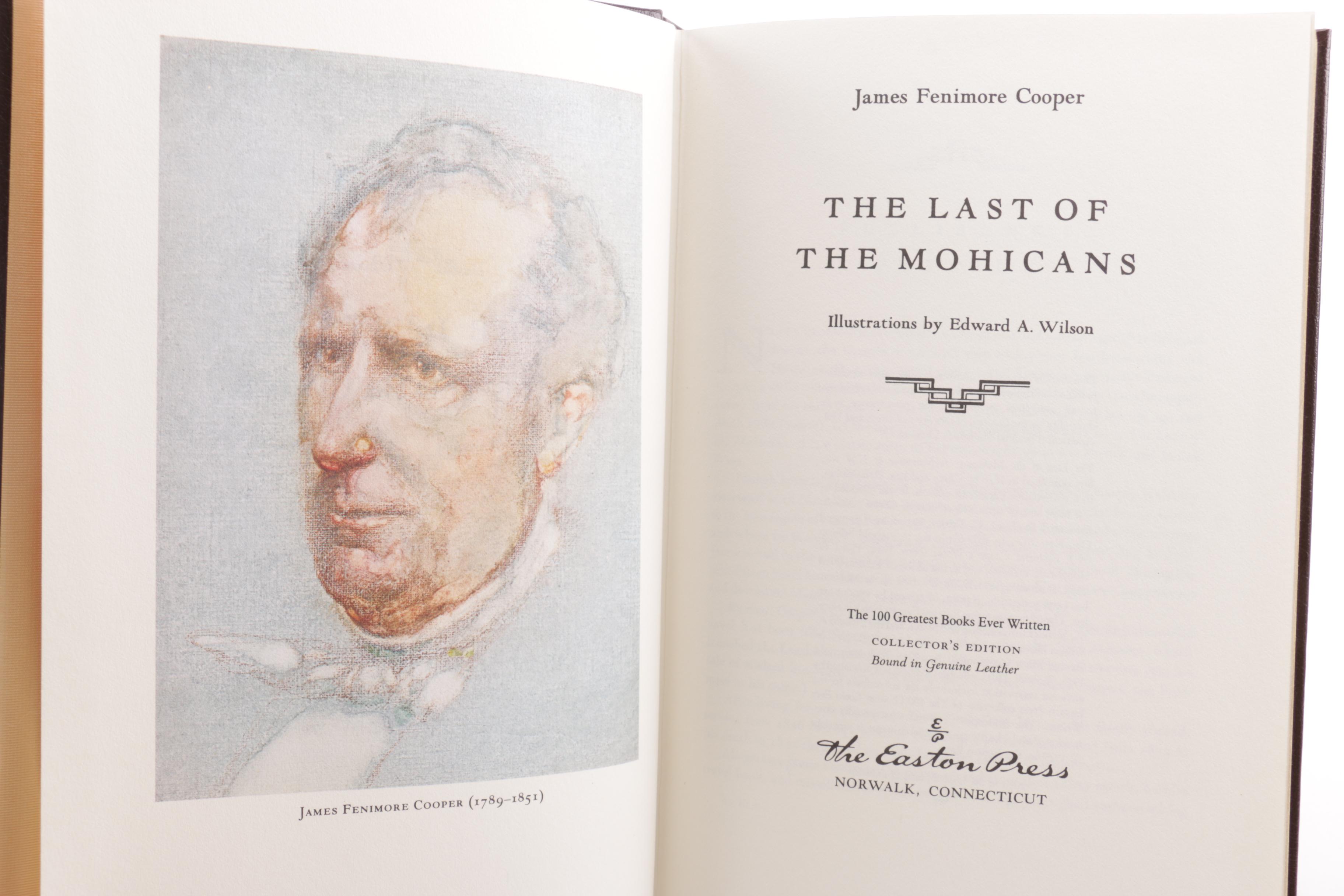 Easton Press Edition Novels from the "100 Greatest Books Ever Written" Series