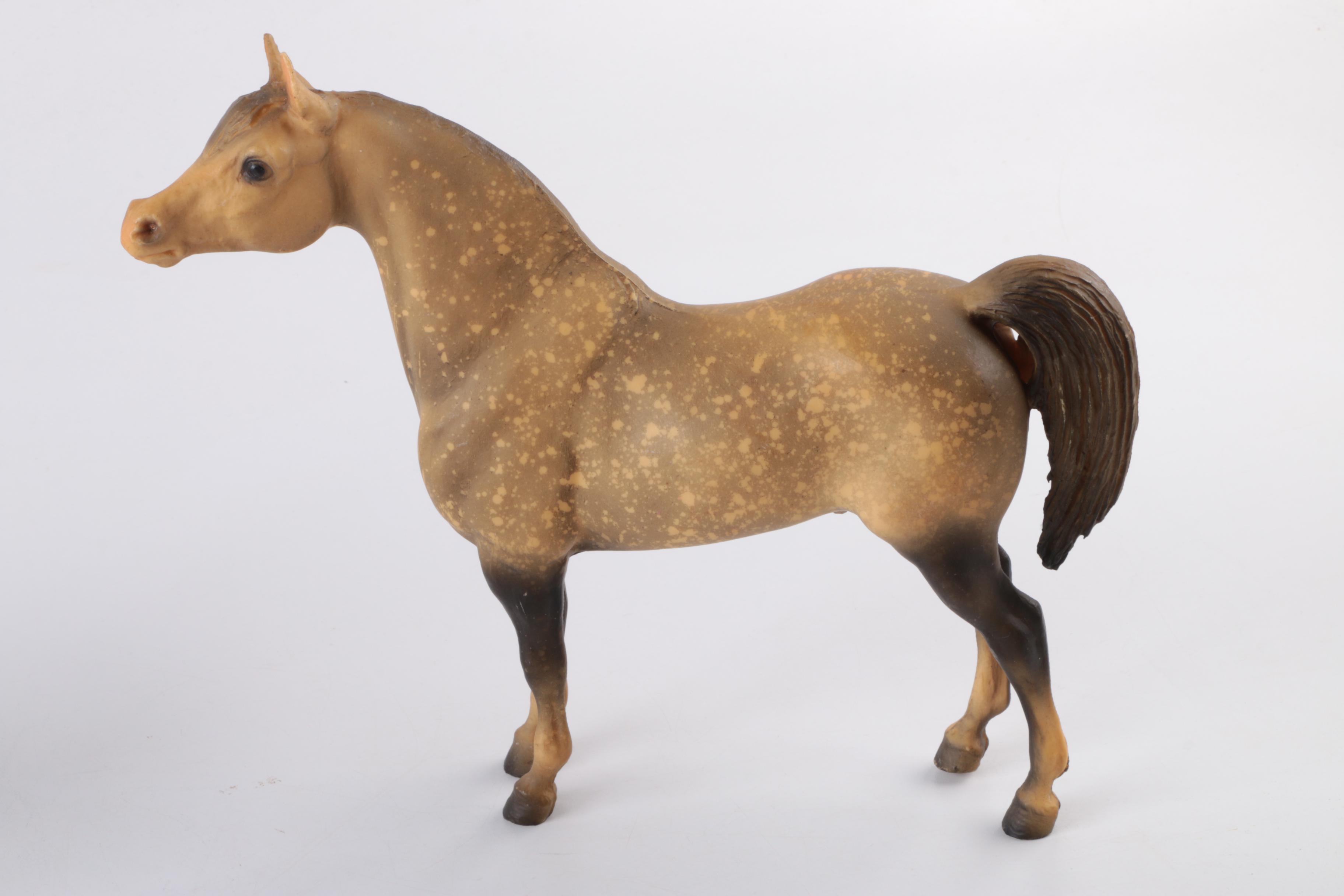 Collection of Plastic Toy Horses