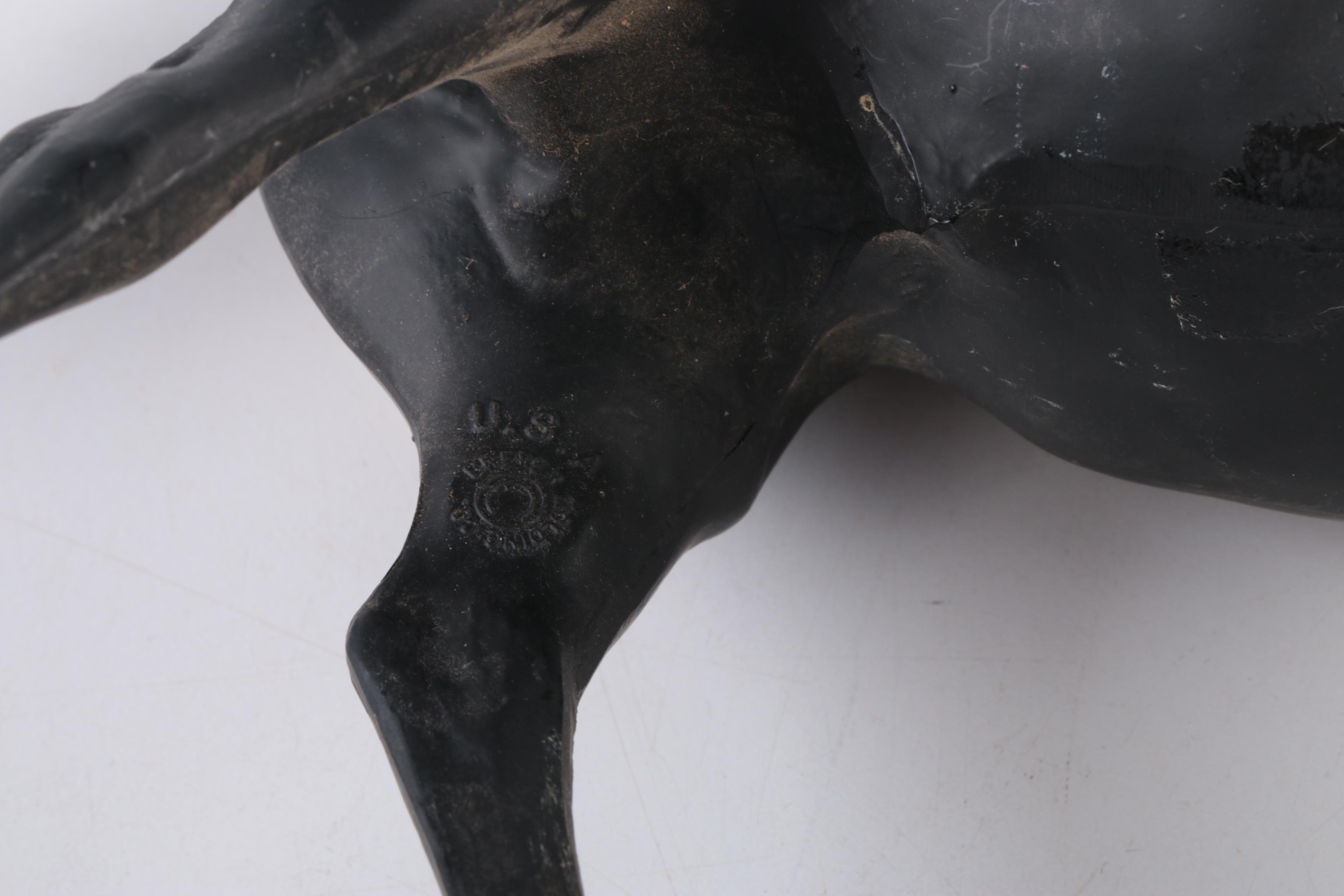 Collection of Plastic Toy Horses