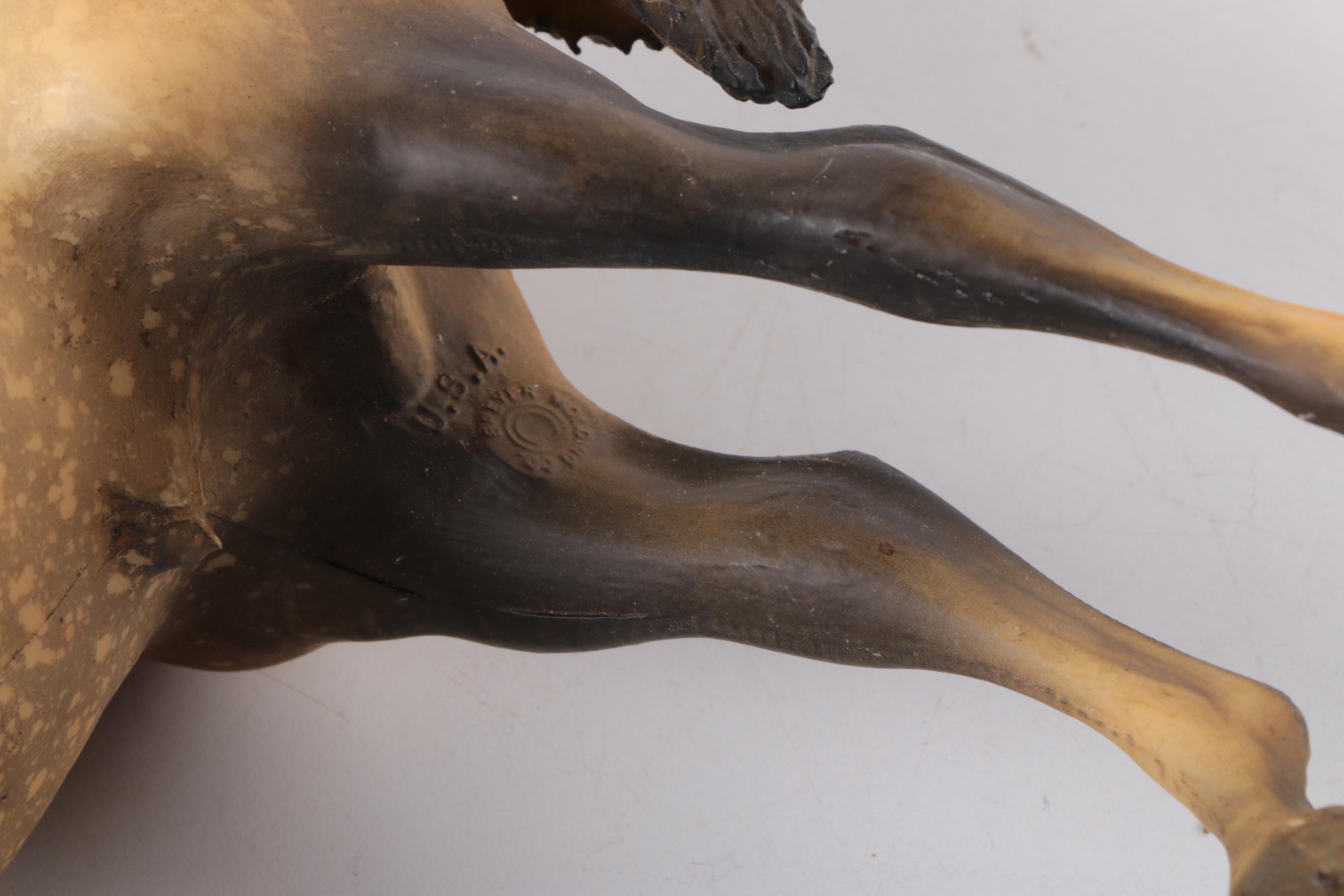 Collection of Plastic Toy Horses