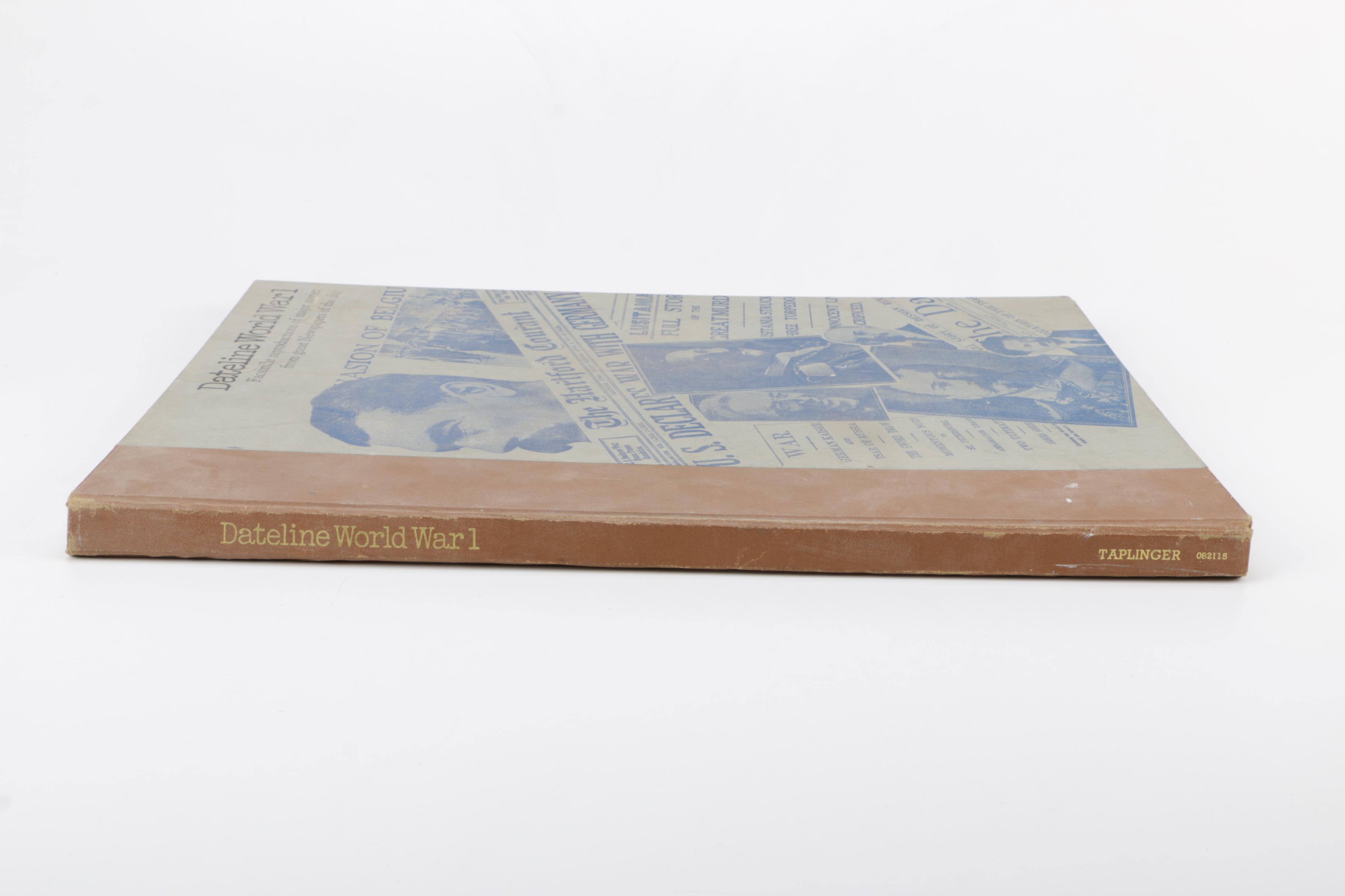 1970 "Dateline World War 1" Edited by Ian Williams