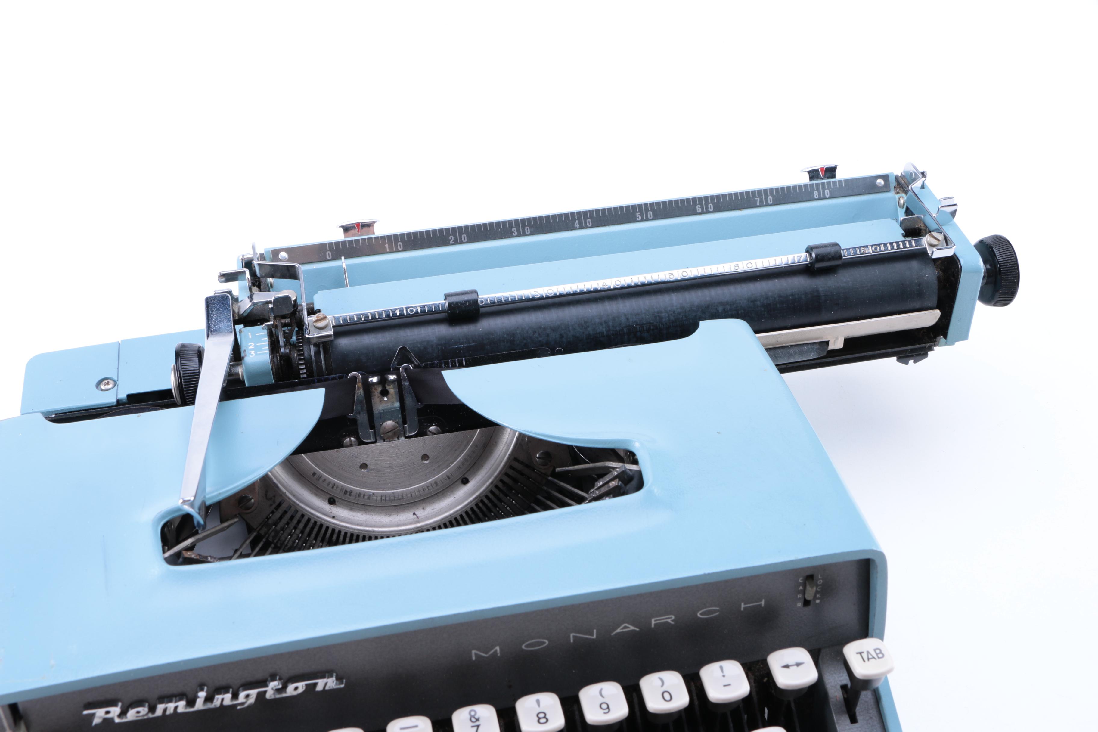 Vintage Remington Monarch Typewriter