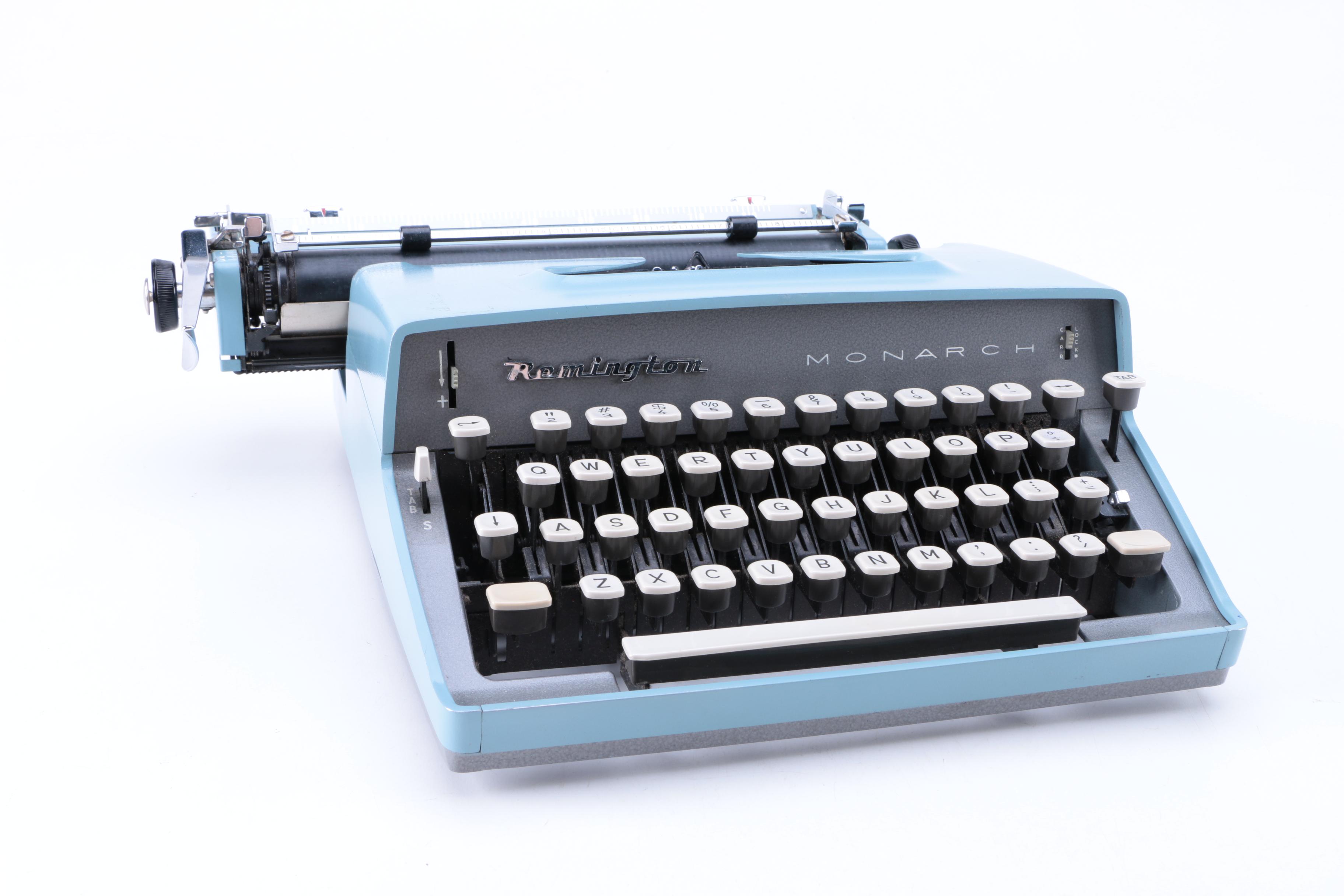 Vintage Remington Monarch Typewriter