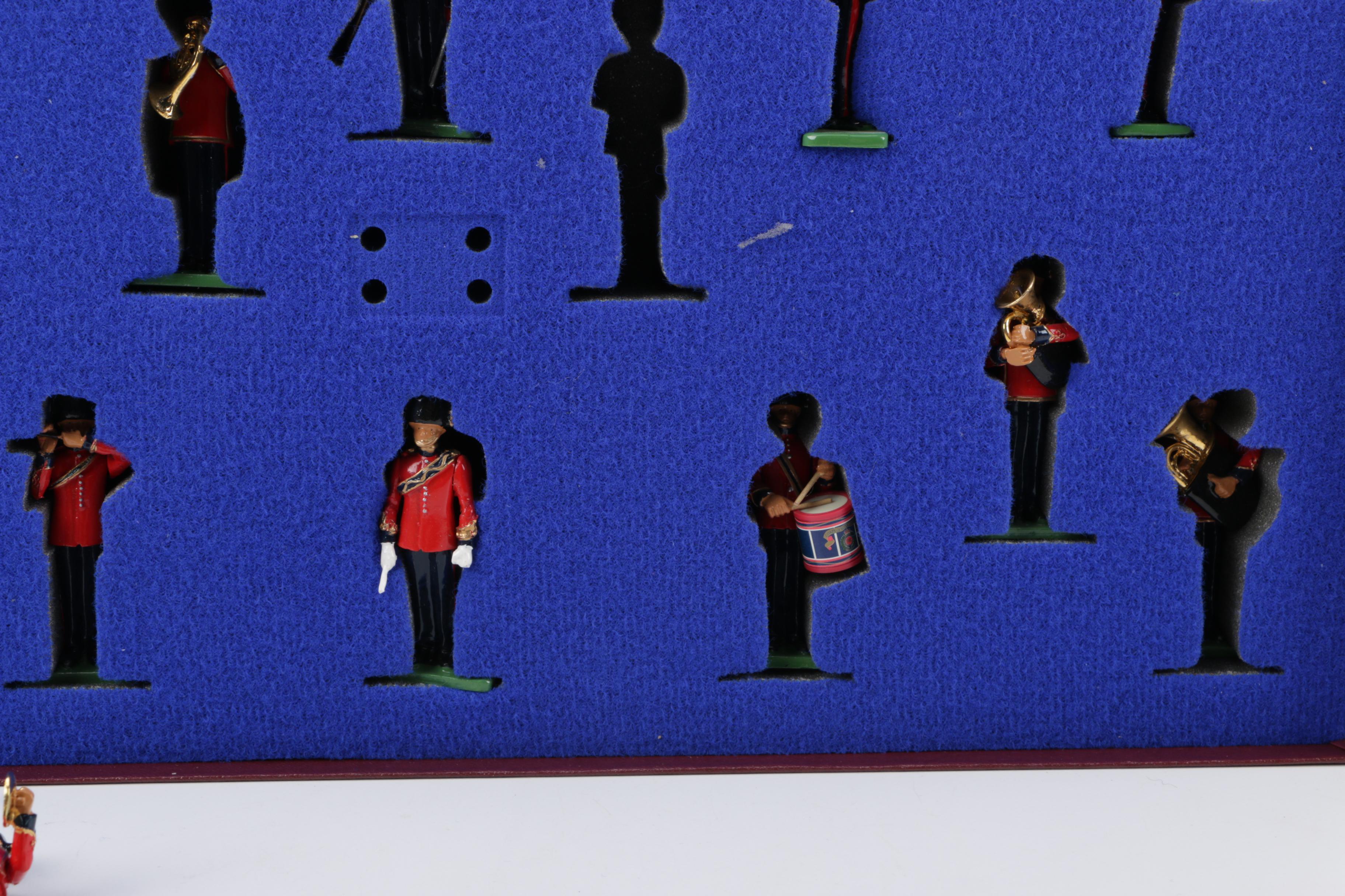 "Band of the Corps of Royal Engineers" Figurines by Britains