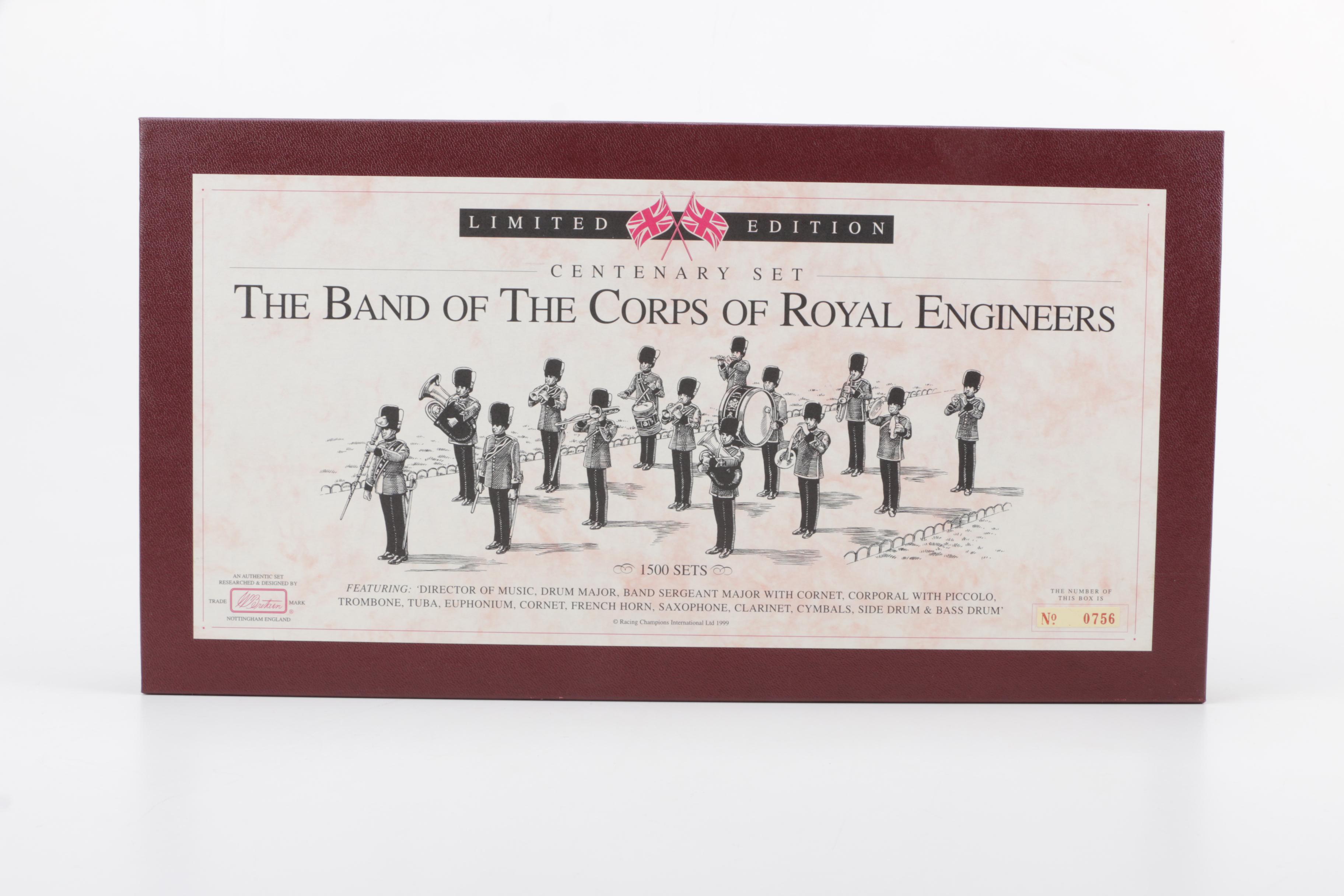"Band of the Corps of Royal Engineers" Figurines by Britains