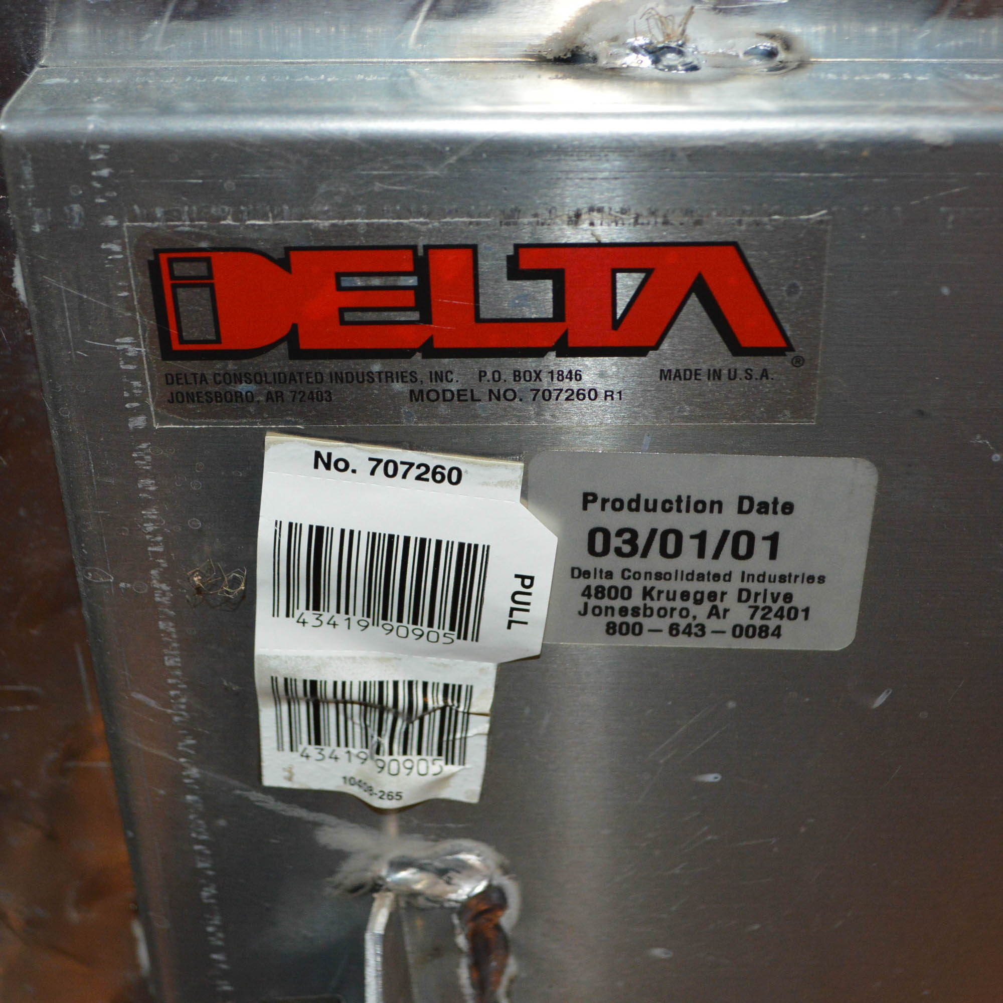 Delta Truck Bed Toolbox