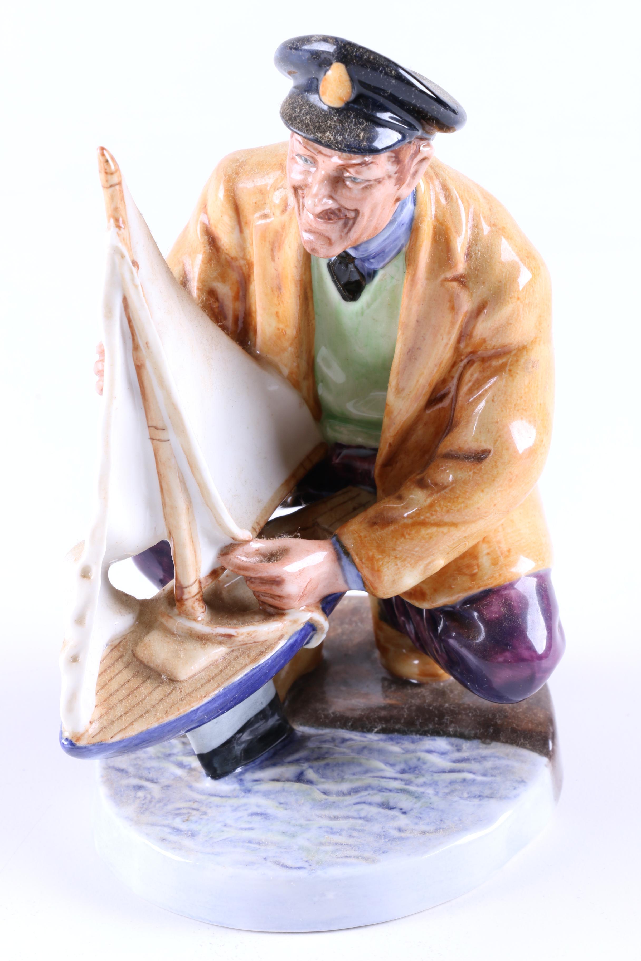 Royal Doulton Male Figurines including "Lobster Man"