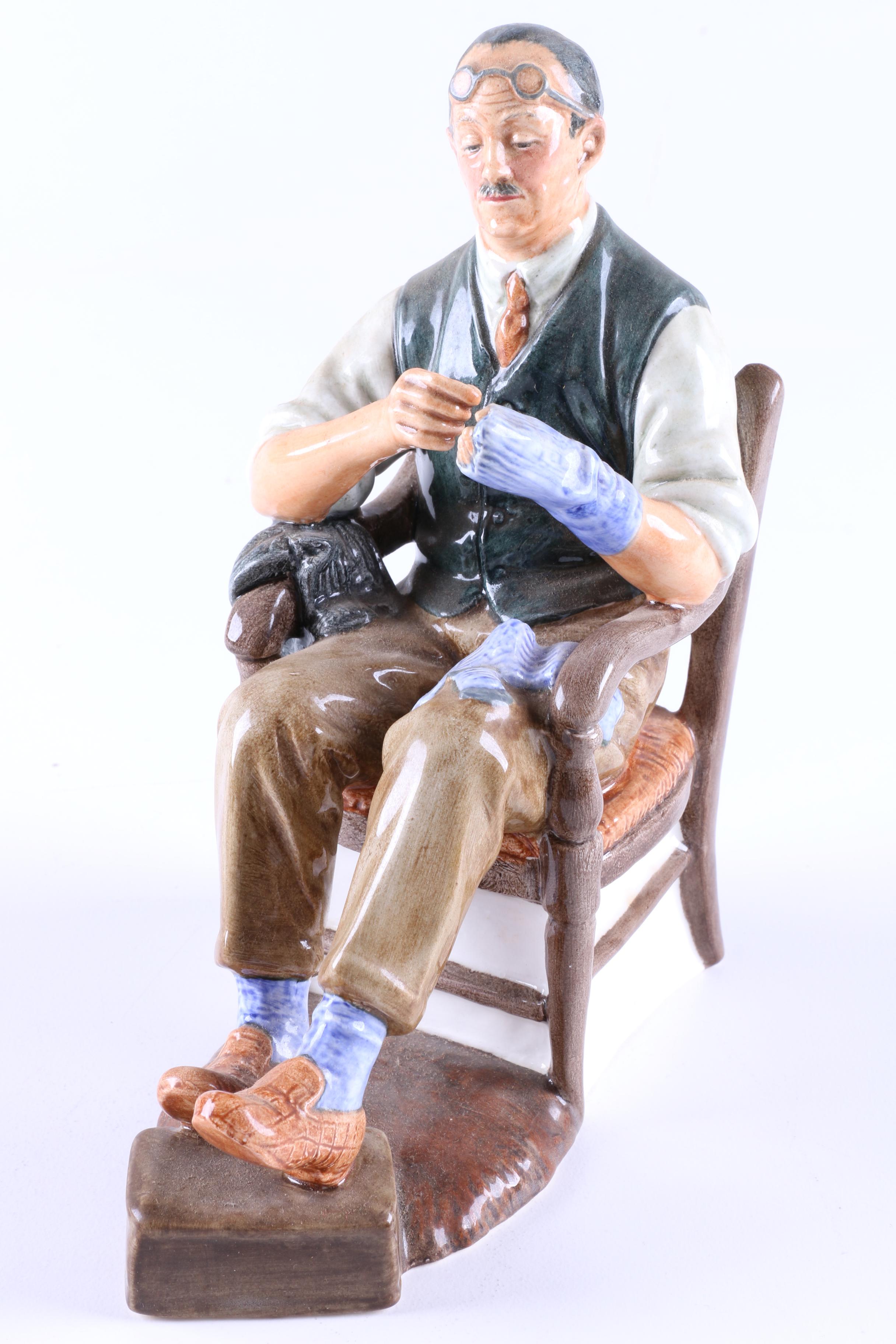 Royal Doulton Male Figurines including "Lobster Man"