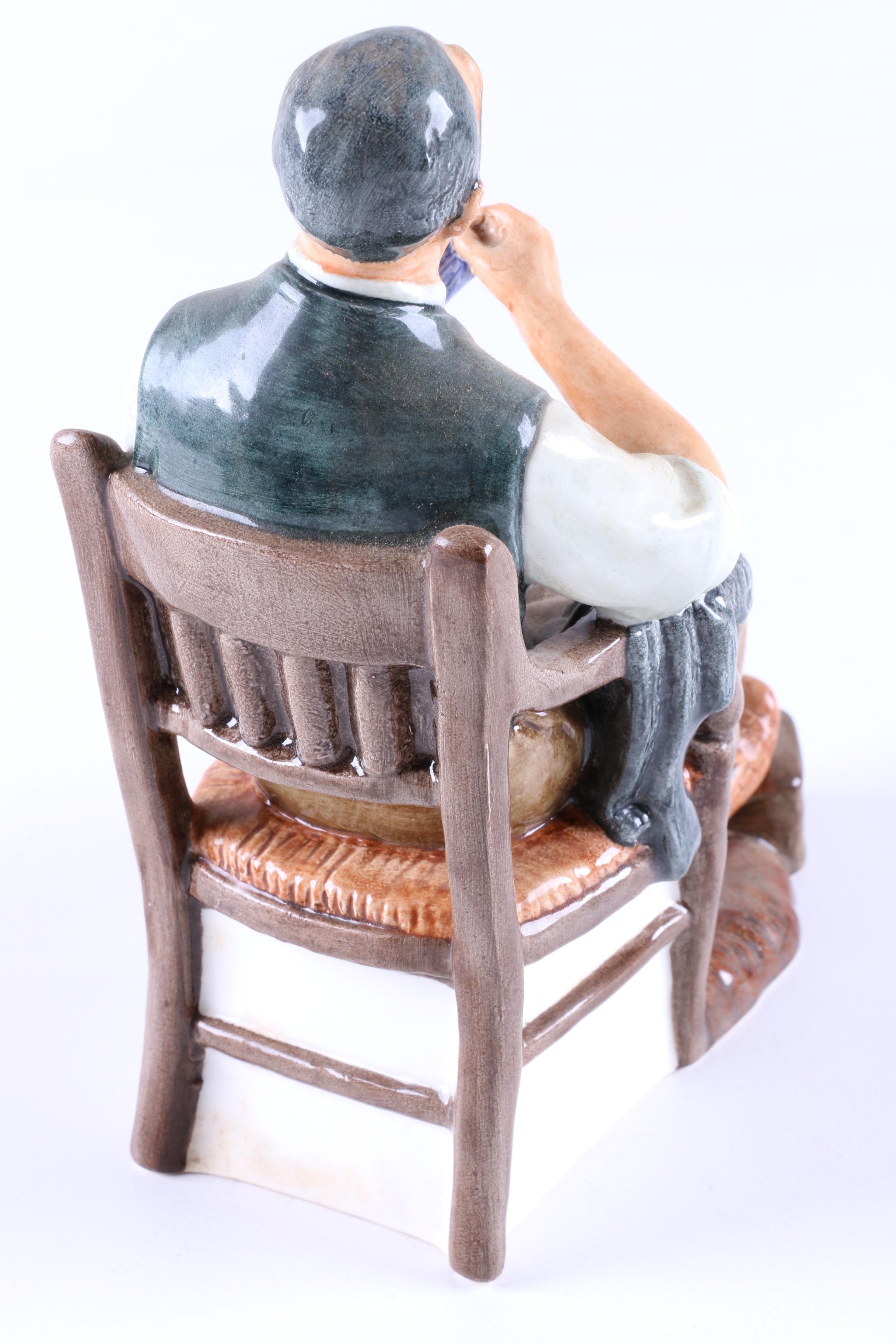 Royal Doulton Male Figurines including "Lobster Man"