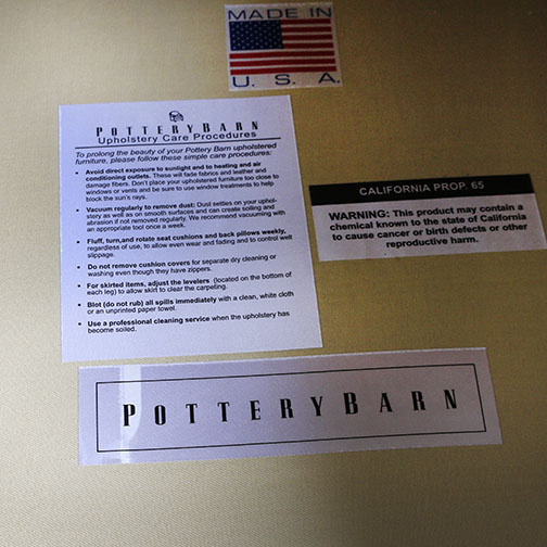 Sectional Sofa by Pottery Barn