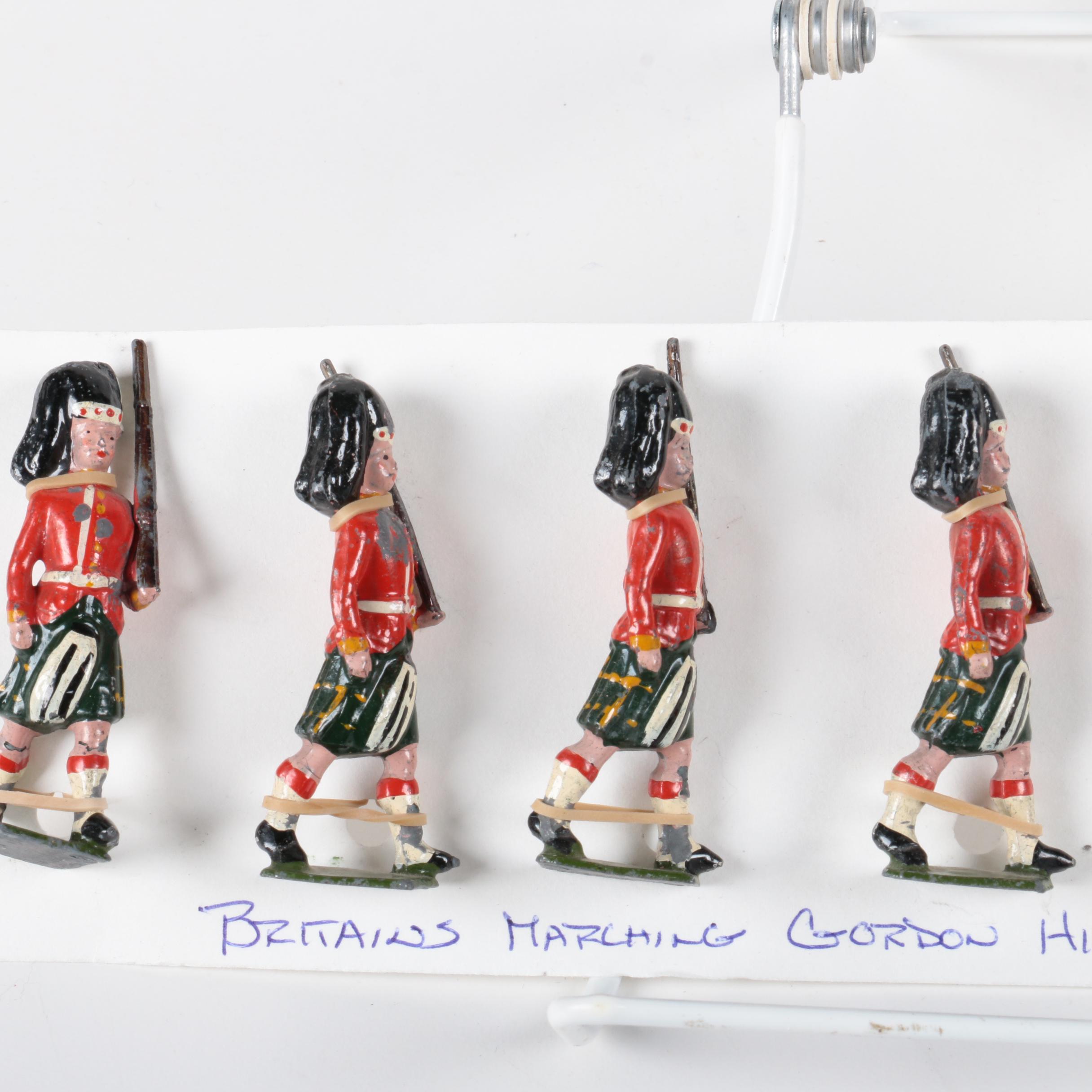 Gordon Highlander Figurines by Britains