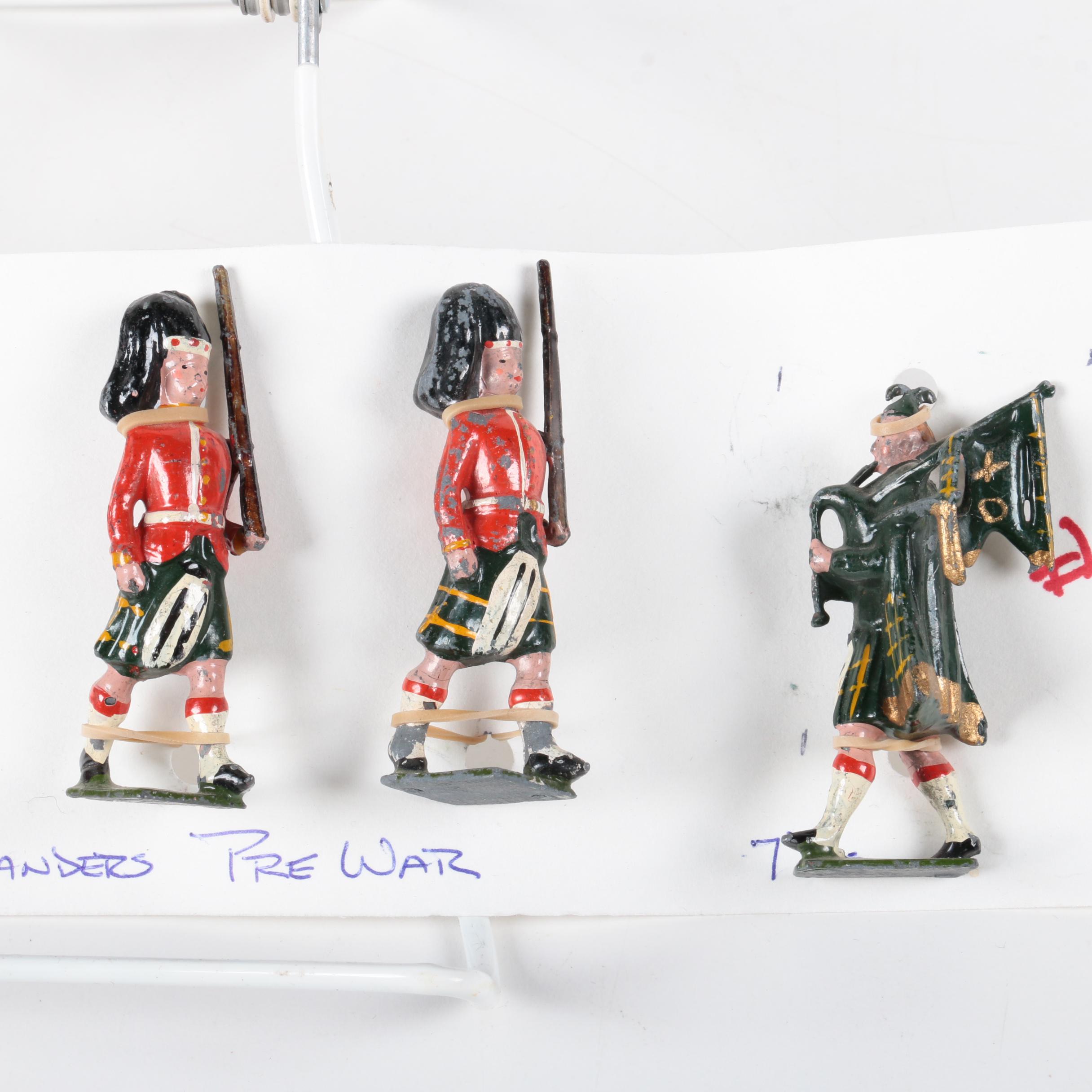 Gordon Highlander Figurines by Britains