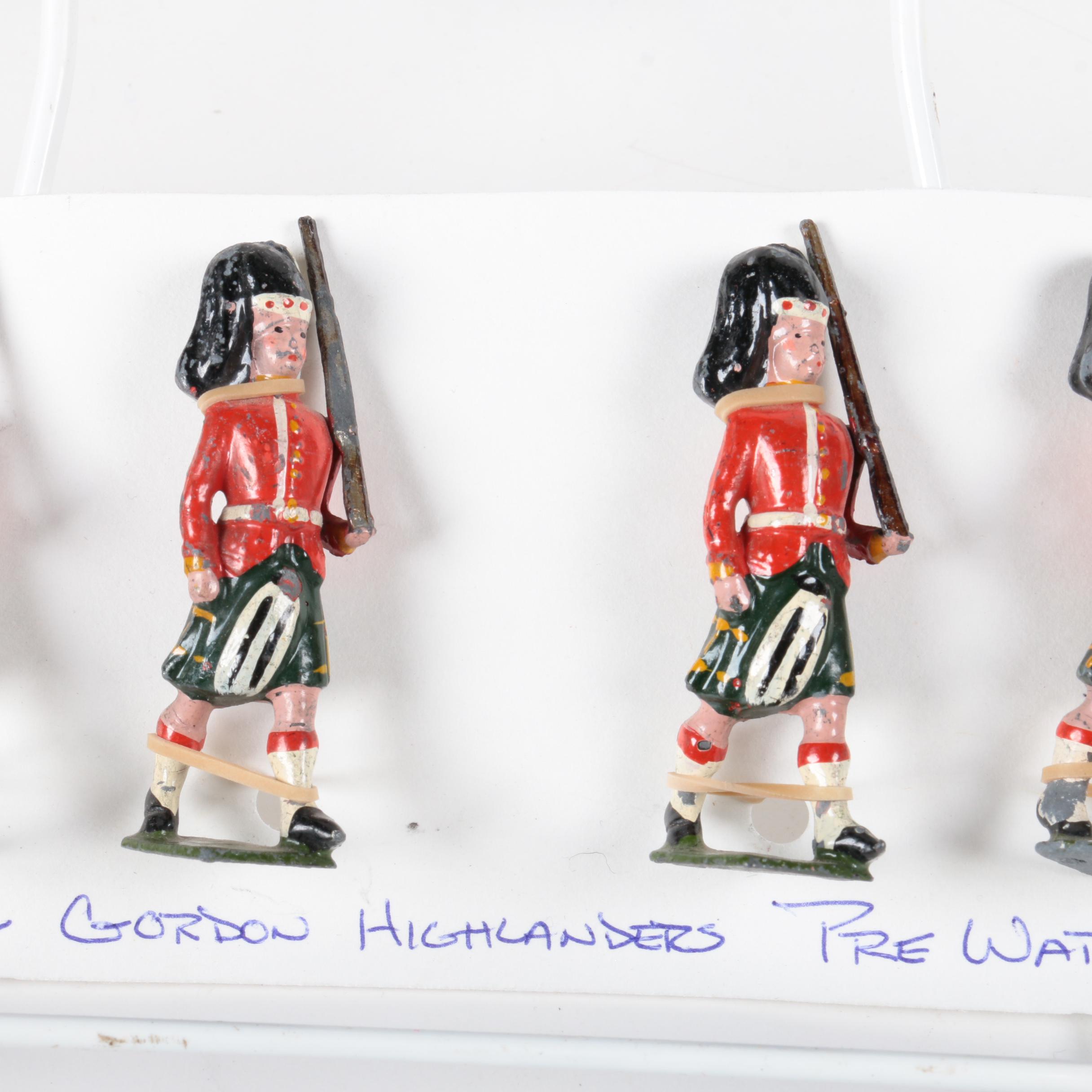 Gordon Highlander Figurines by Britains