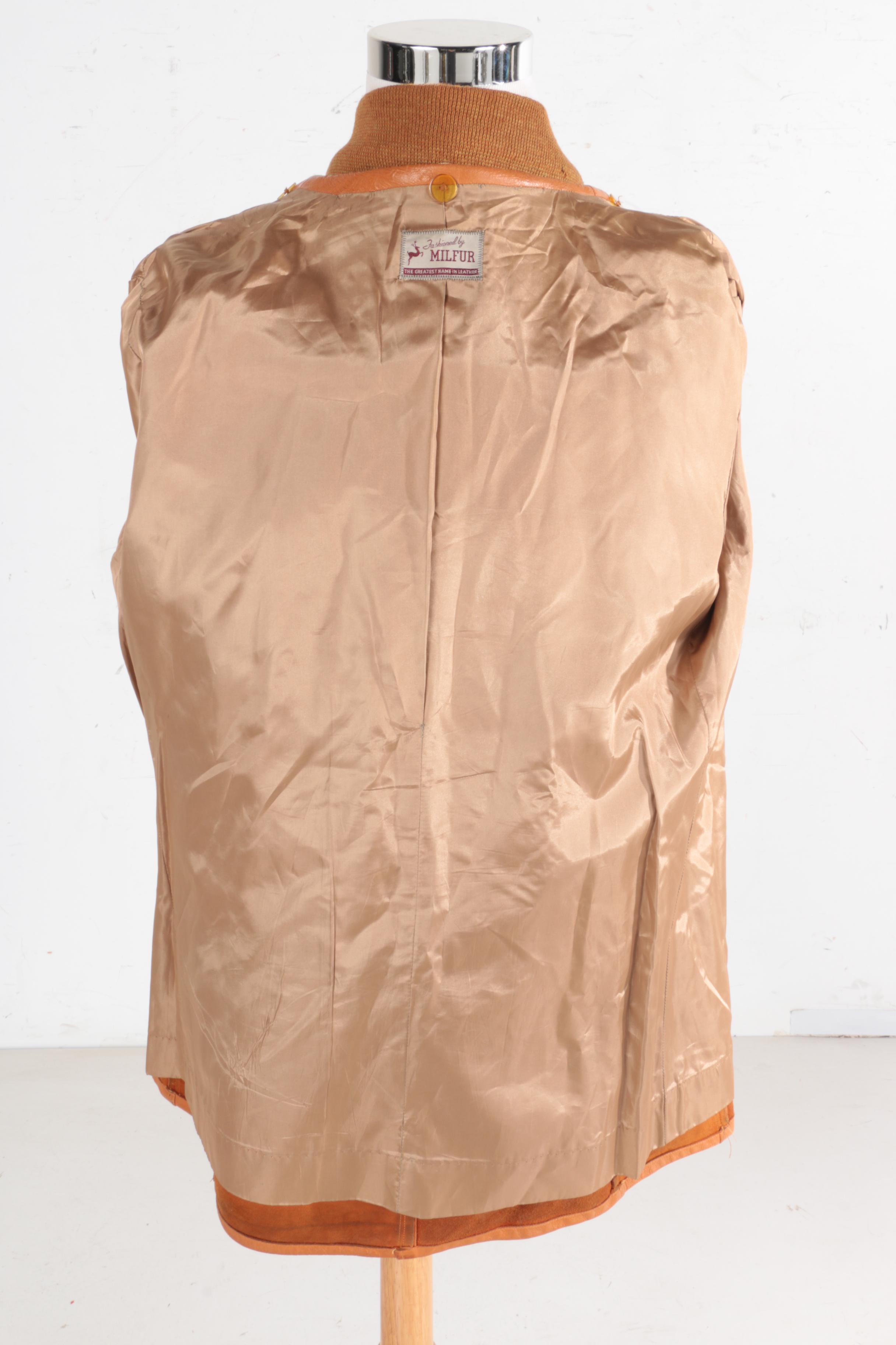 Men's Milfur Leather Jacket