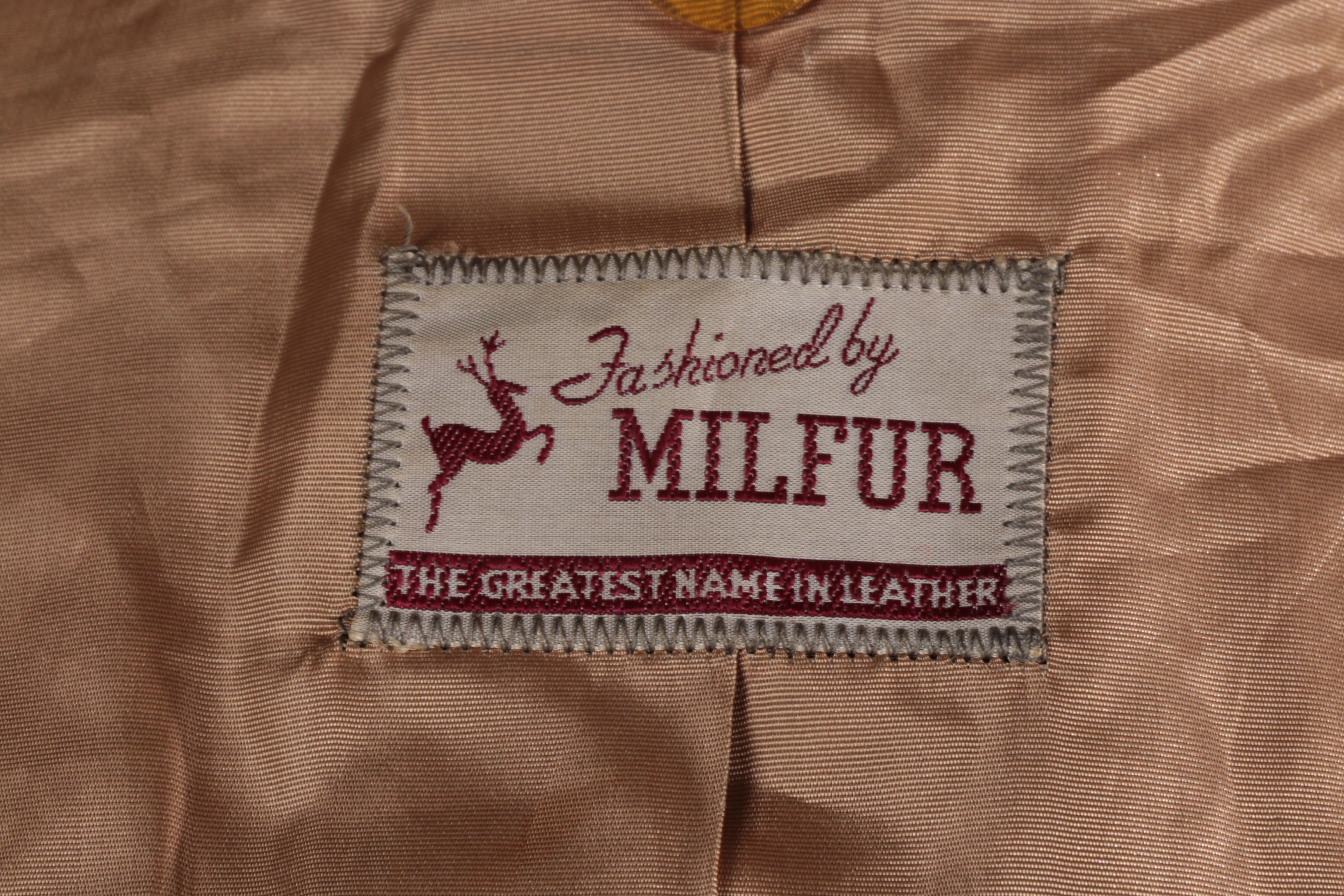 Men's Milfur Leather Jacket