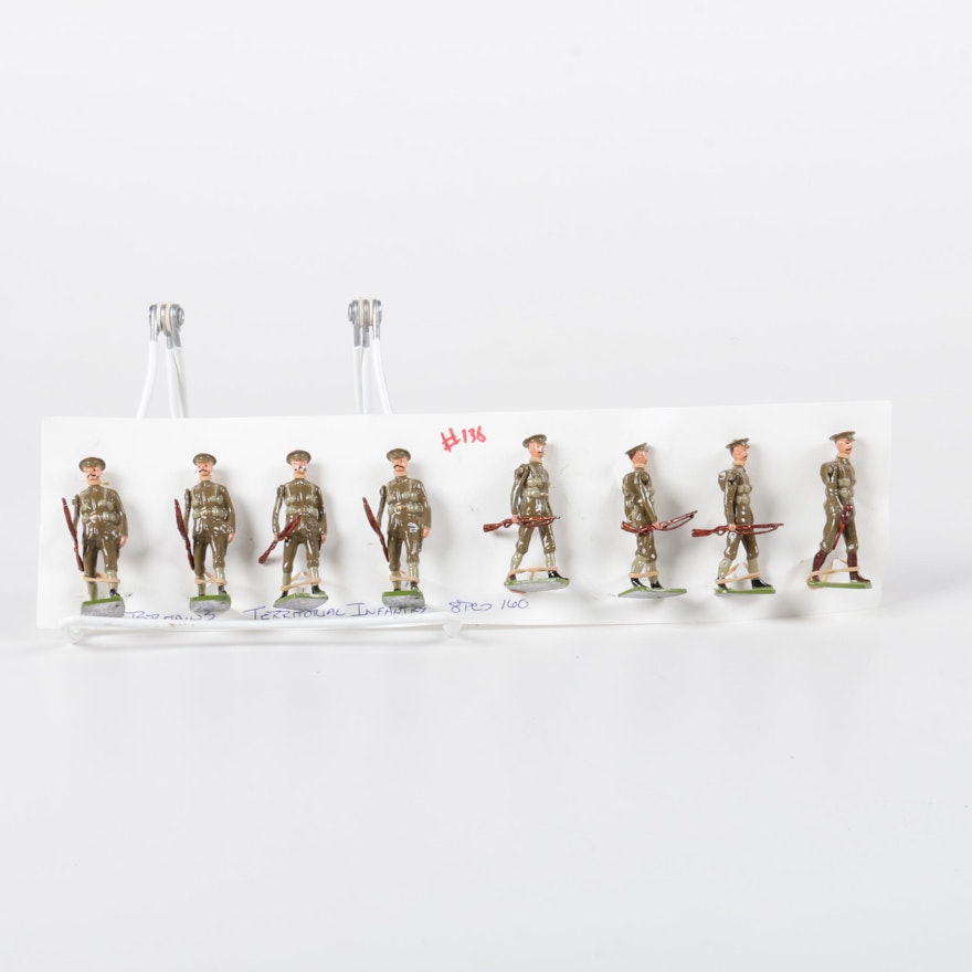 Territorial Infantry Figurines by Britains