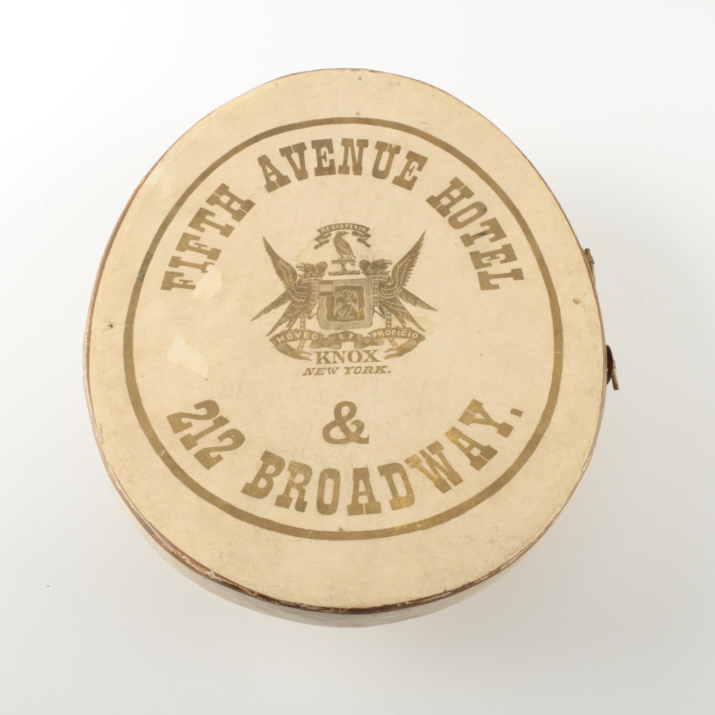 Knox New York Top Hat and Box