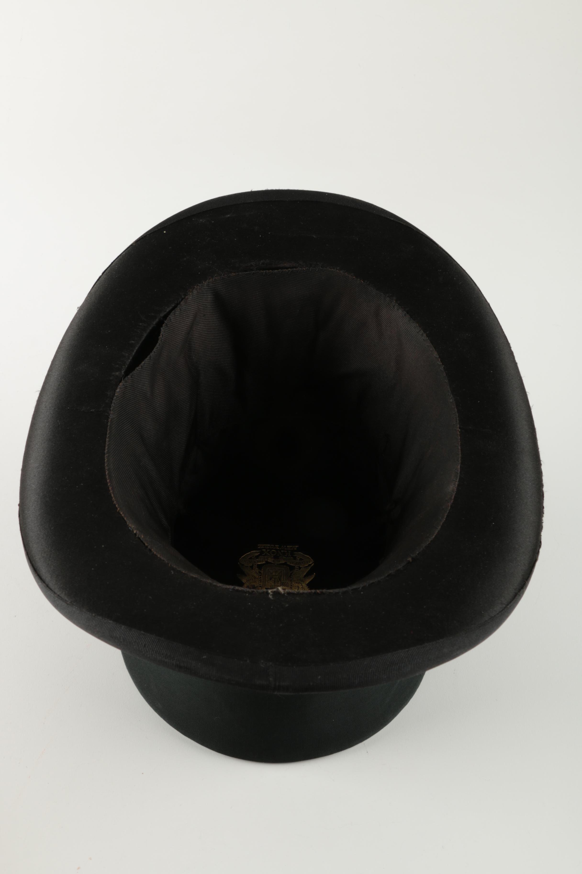 Knox New York Top Hat and Box