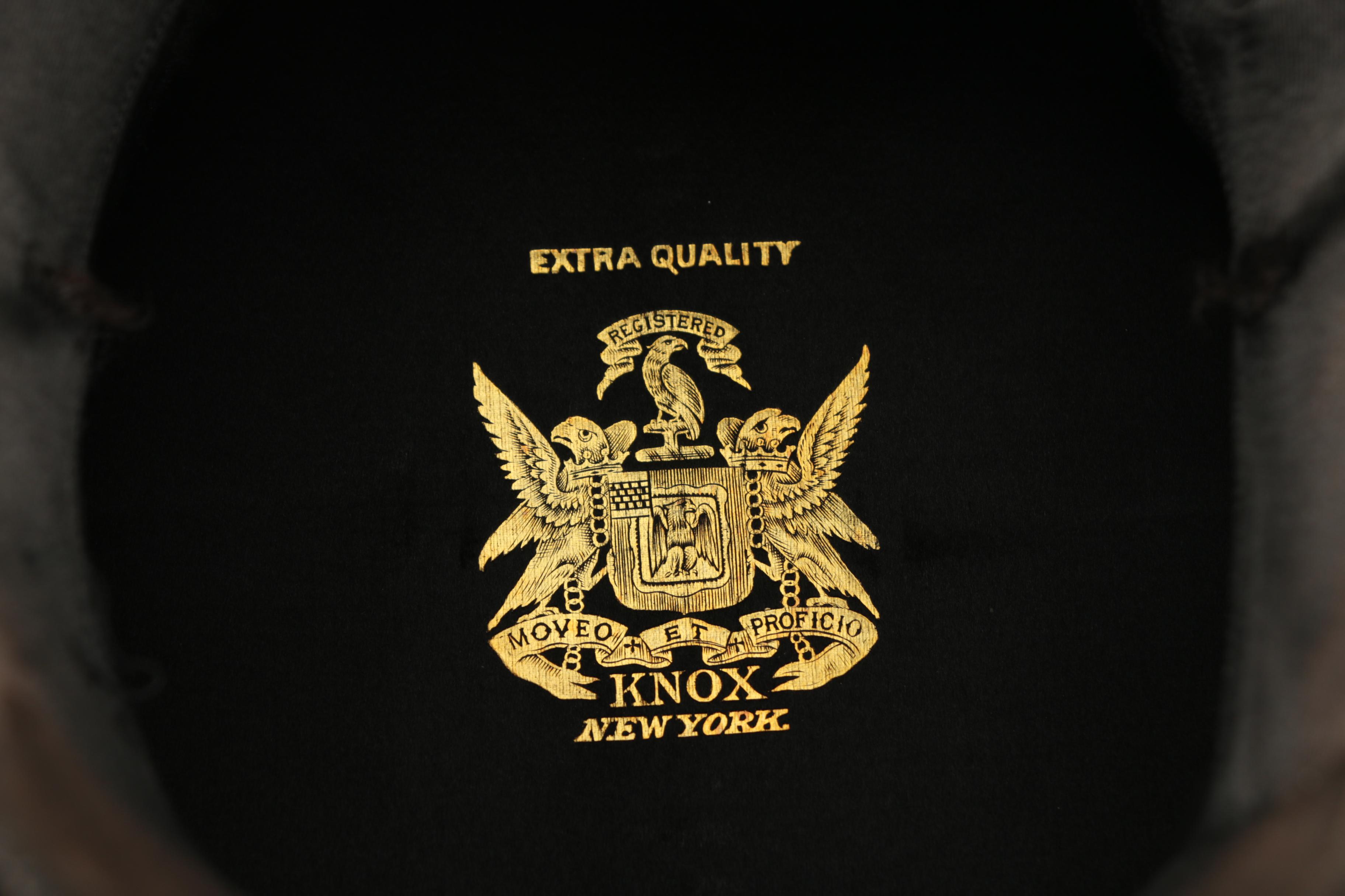 Knox New York Top Hat and Box