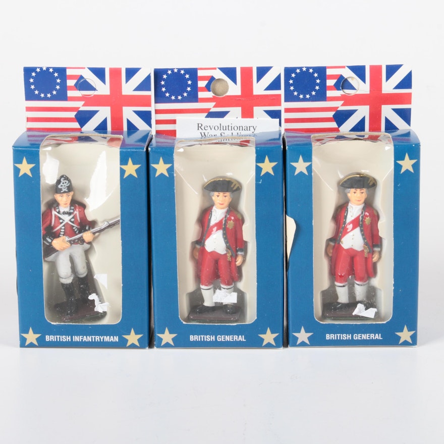 Americana Souvenirs British General and Infantryman Figurines