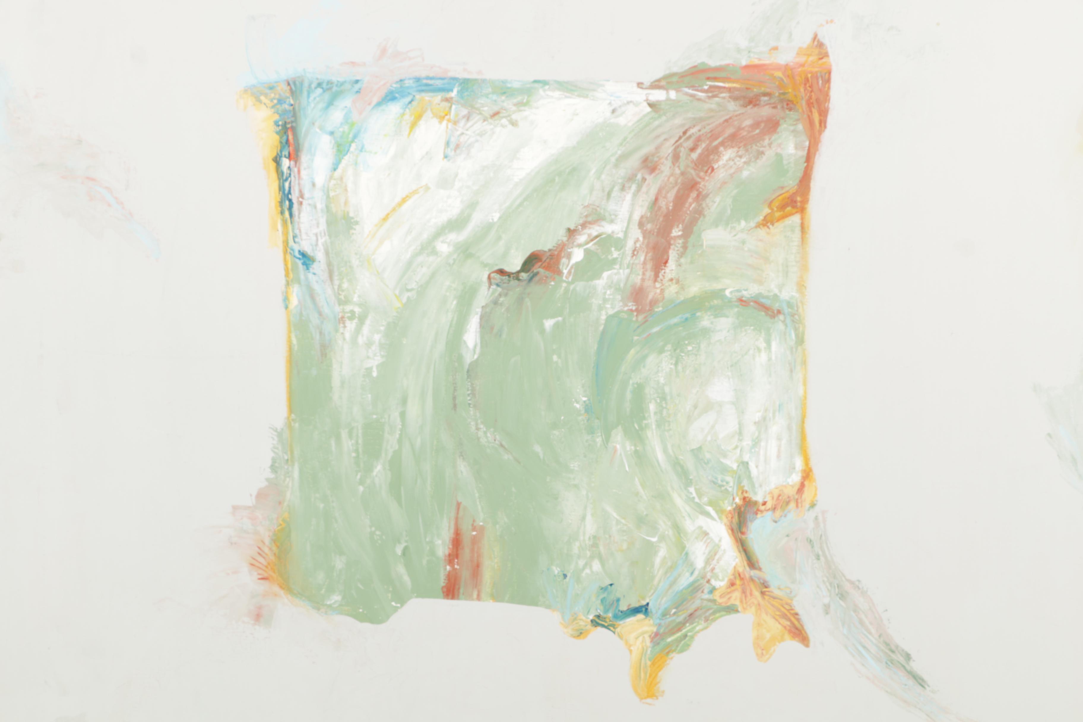 Jennifer Hardesty Oil Painting on Canvas "Land Mass"