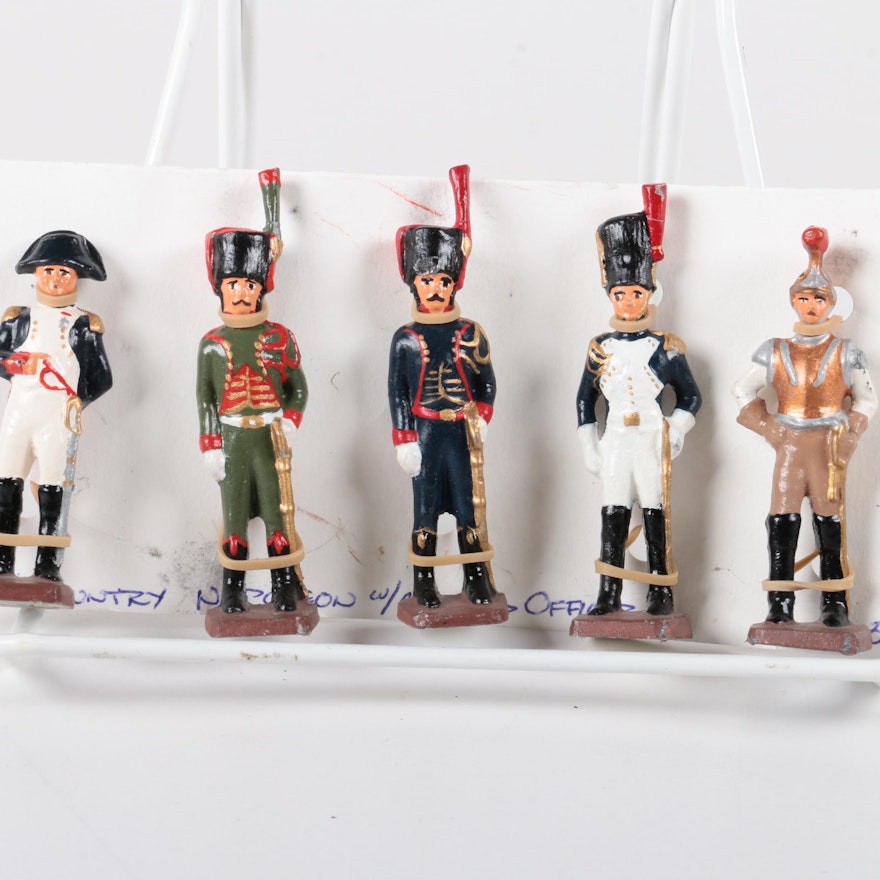 Napoleon Figurine with French Officers by King and Country