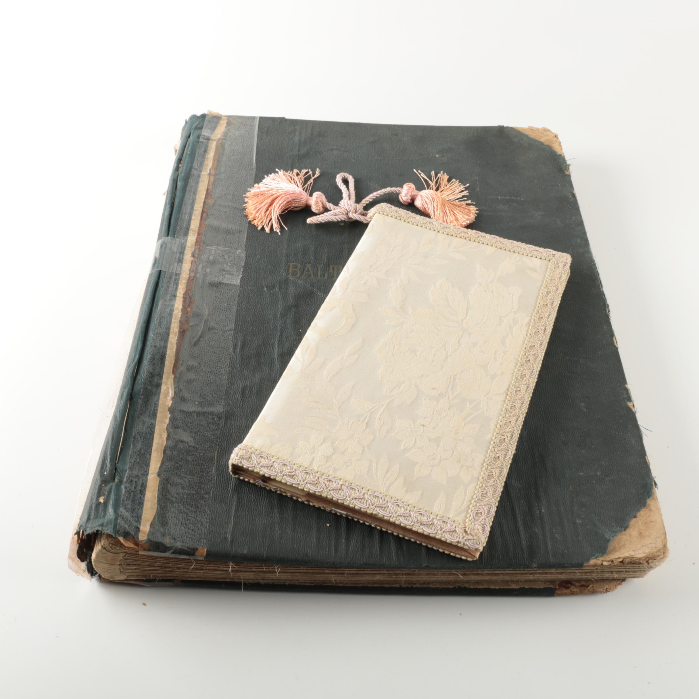 1915 "Atlas of Baltimore County Maryland" and White Photo Album