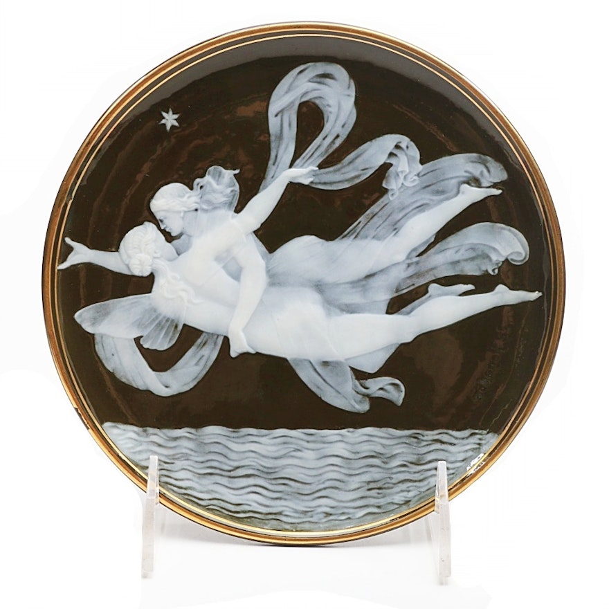 George Jones Pate-Sur-Pate Allegorical Plate