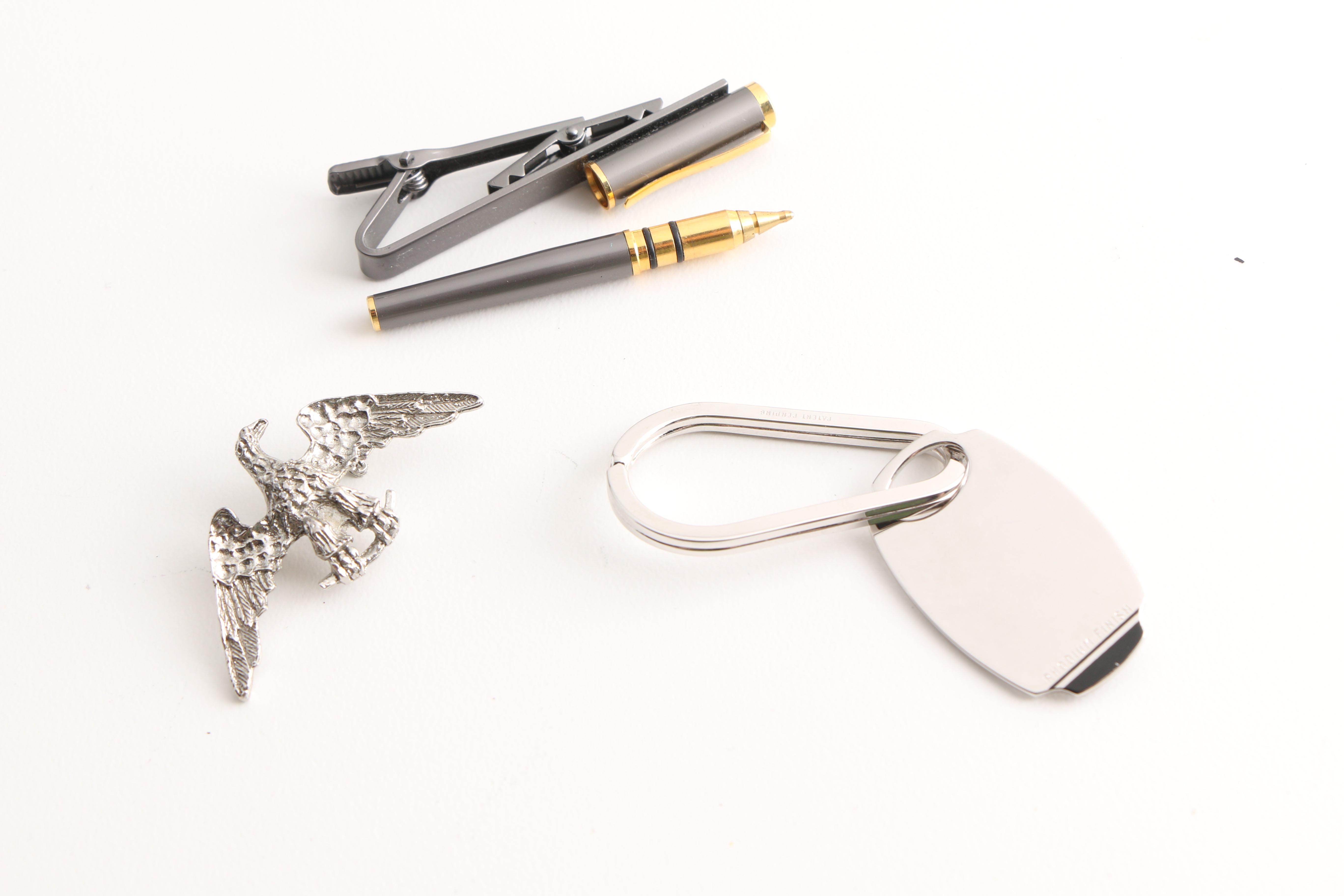 Assortment of Vintage Jewelry Including Boy Scouts Pieces